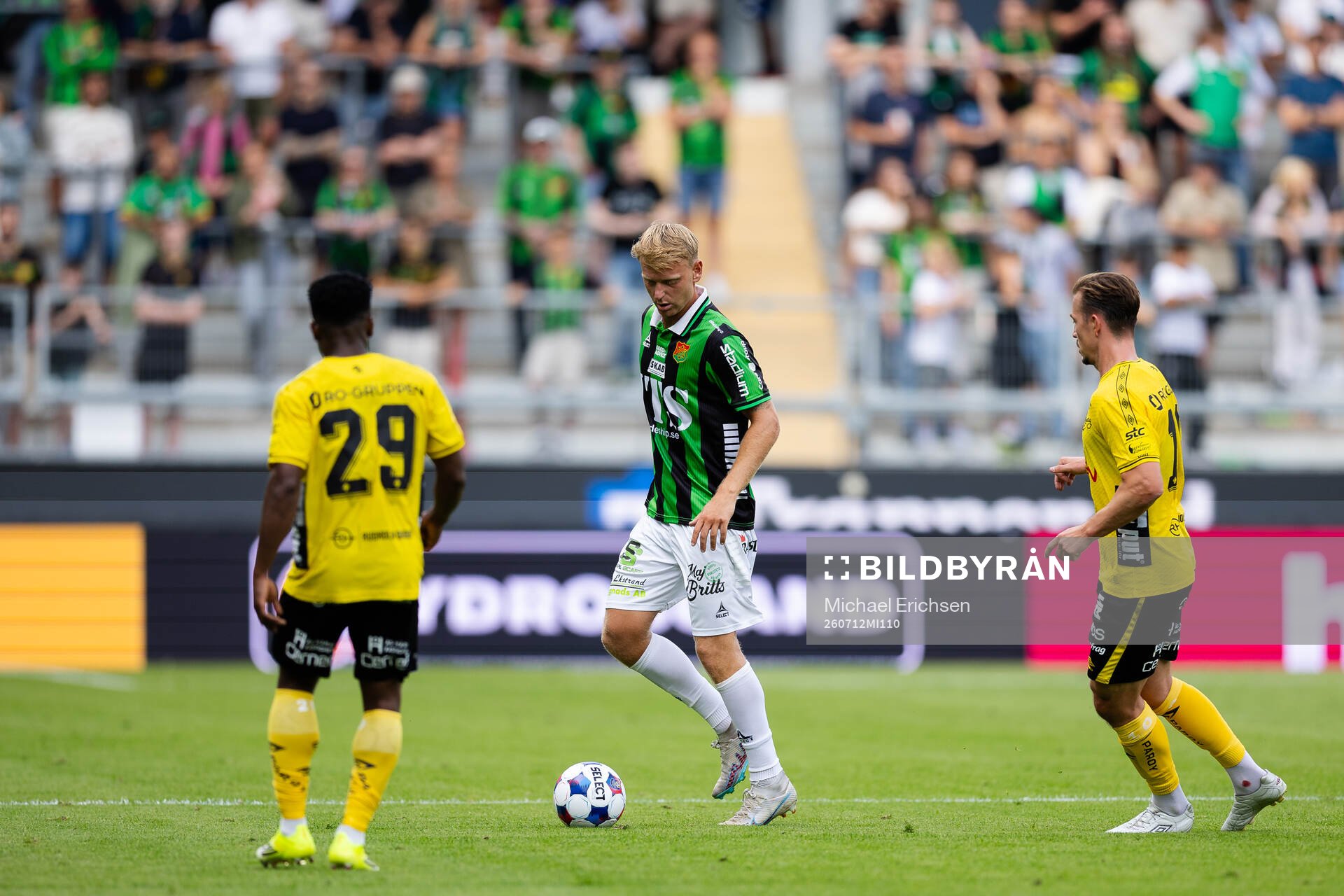 GAIS Joackim Fagerjord och Elfsborgs Simon Olsson
