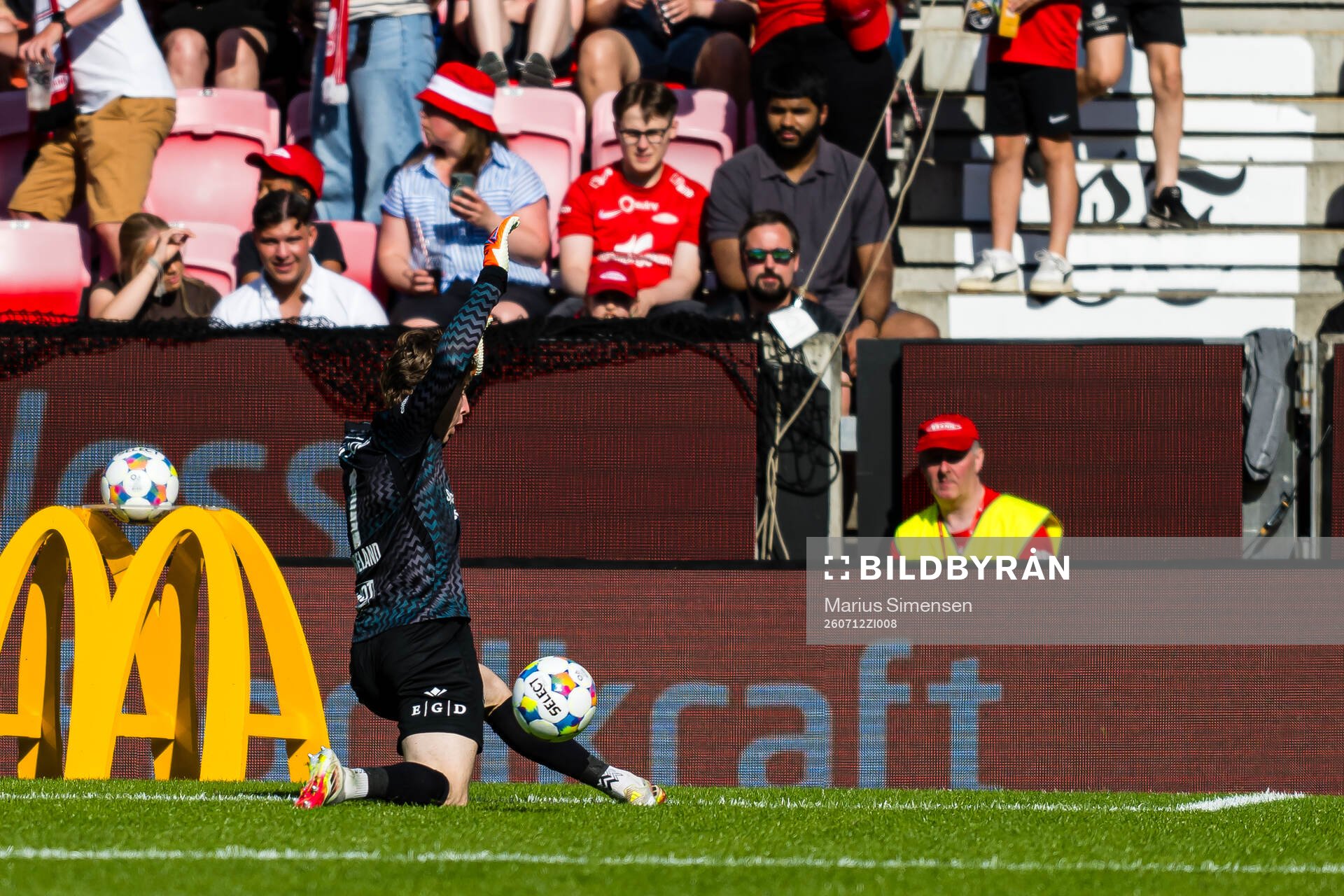 Goalkeeper Mathias Dyngeland of Brann