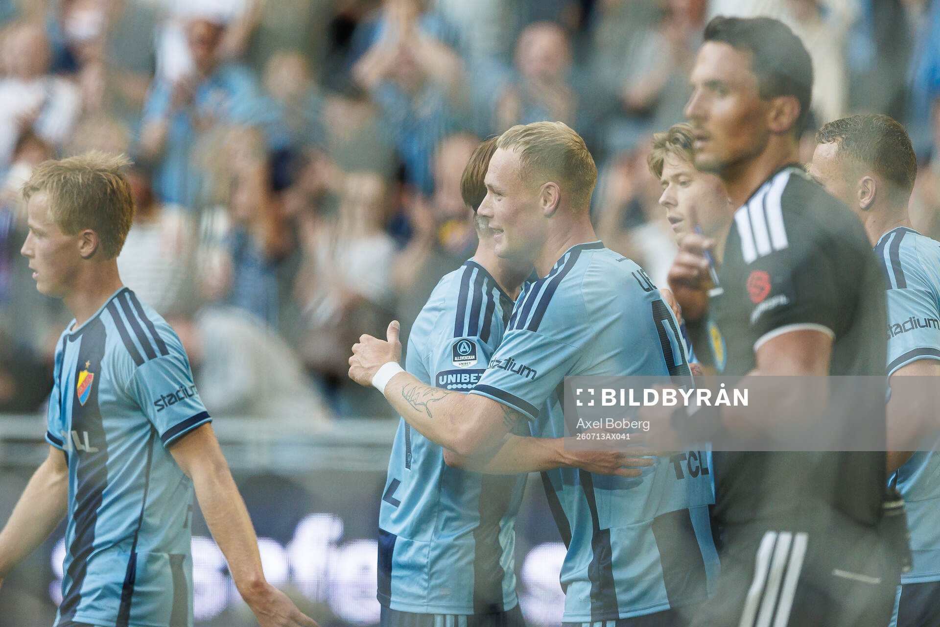 Djurgårdens Kristian Lien jublar