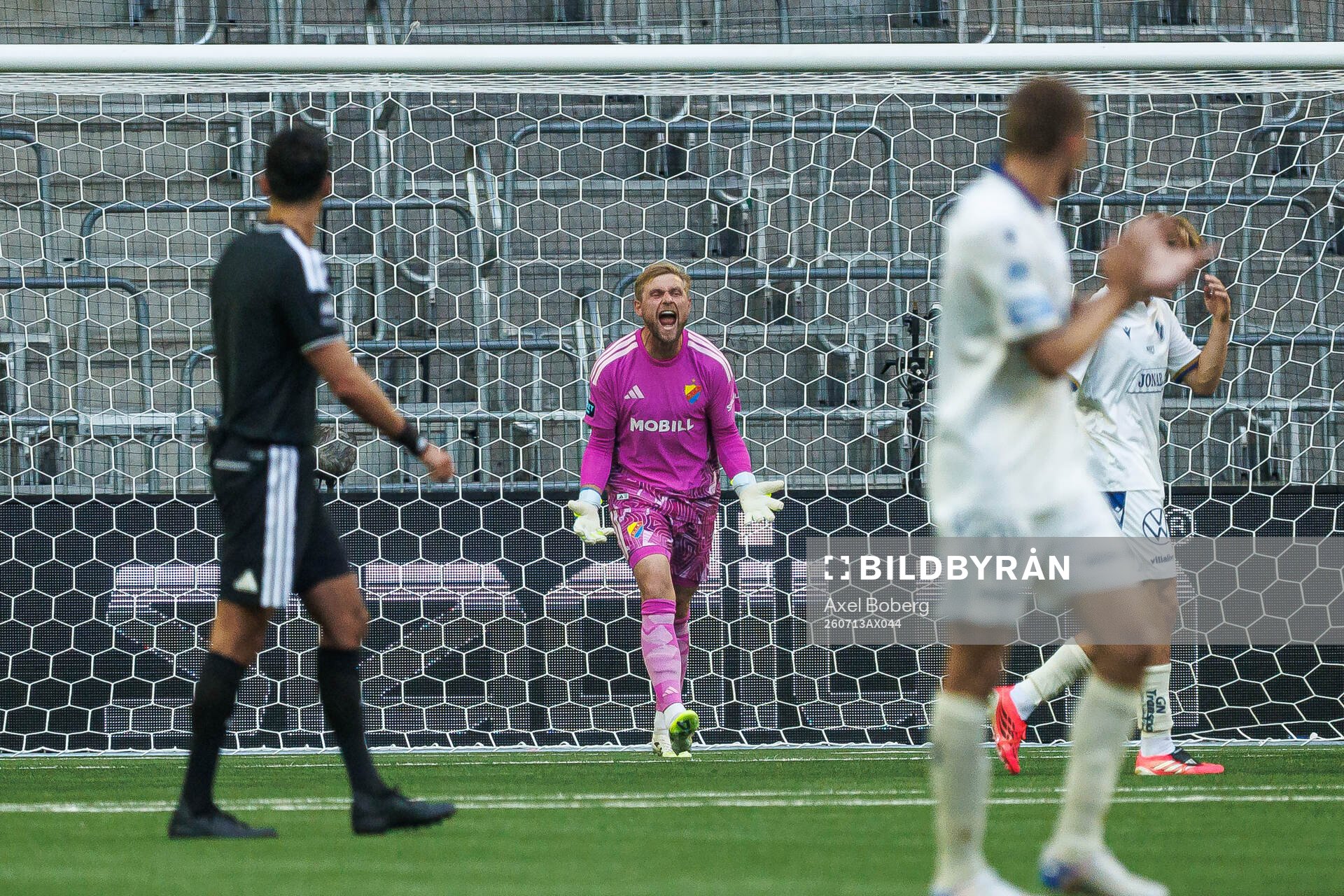 Djurgårdens målvakt Jacob Rinne