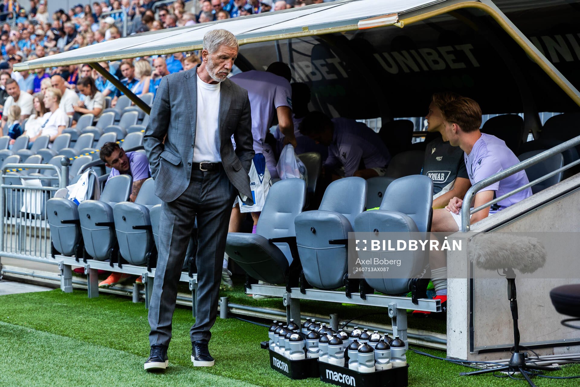 Halmstads tränare Stuart Baxter
