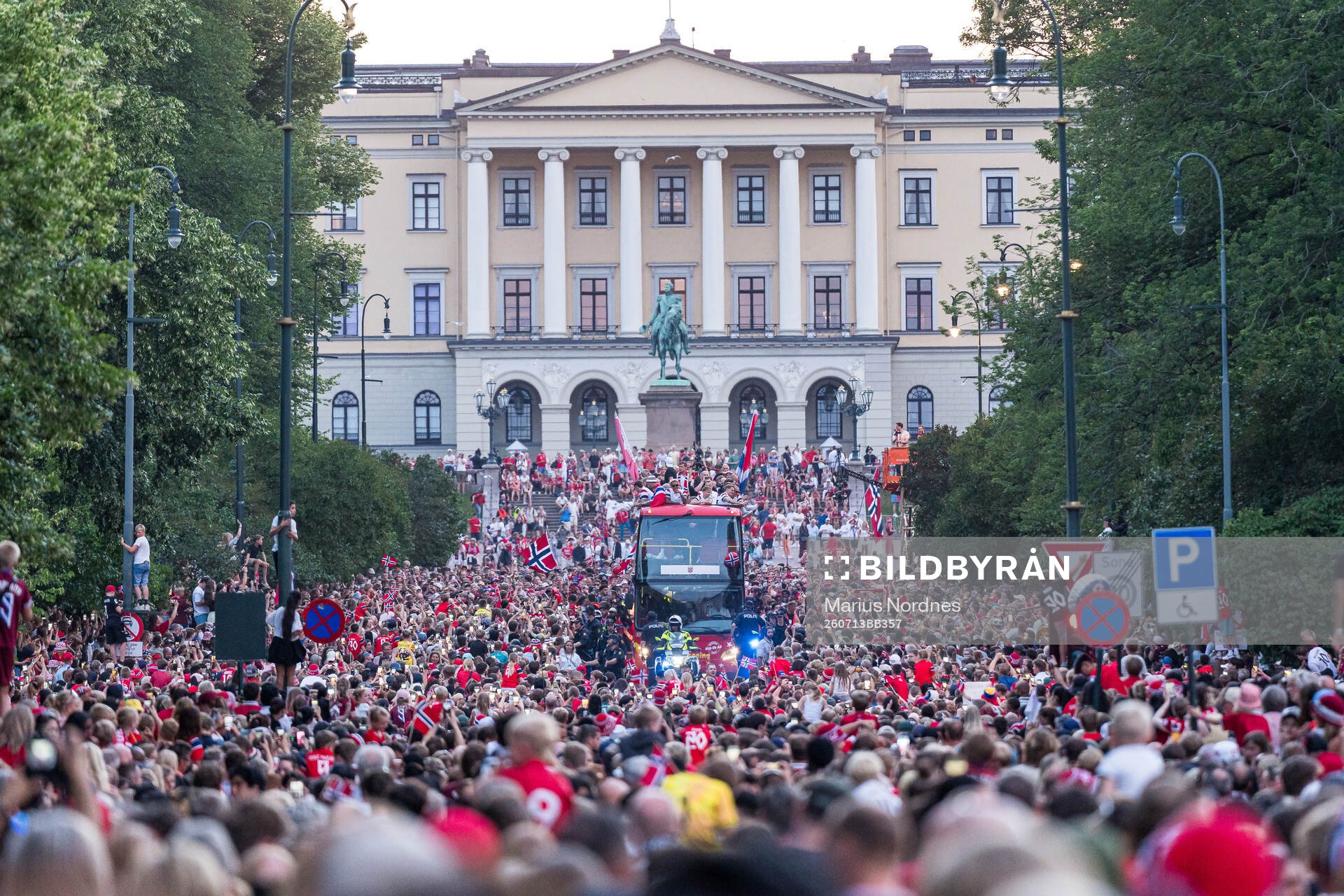 Players of Norway at a team reception