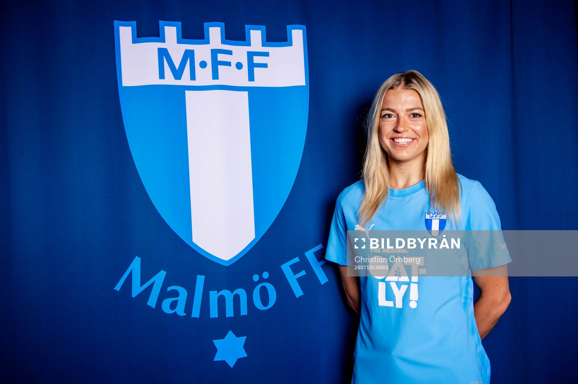 Malmö FF presenterar Charlotte Grant som ny spelare