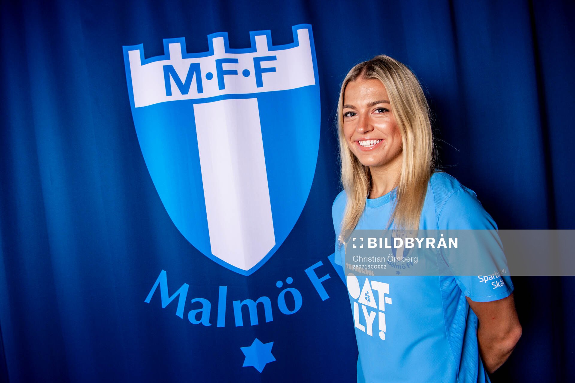 Malmö FF presenterar Charlotte Grant som ny spelare