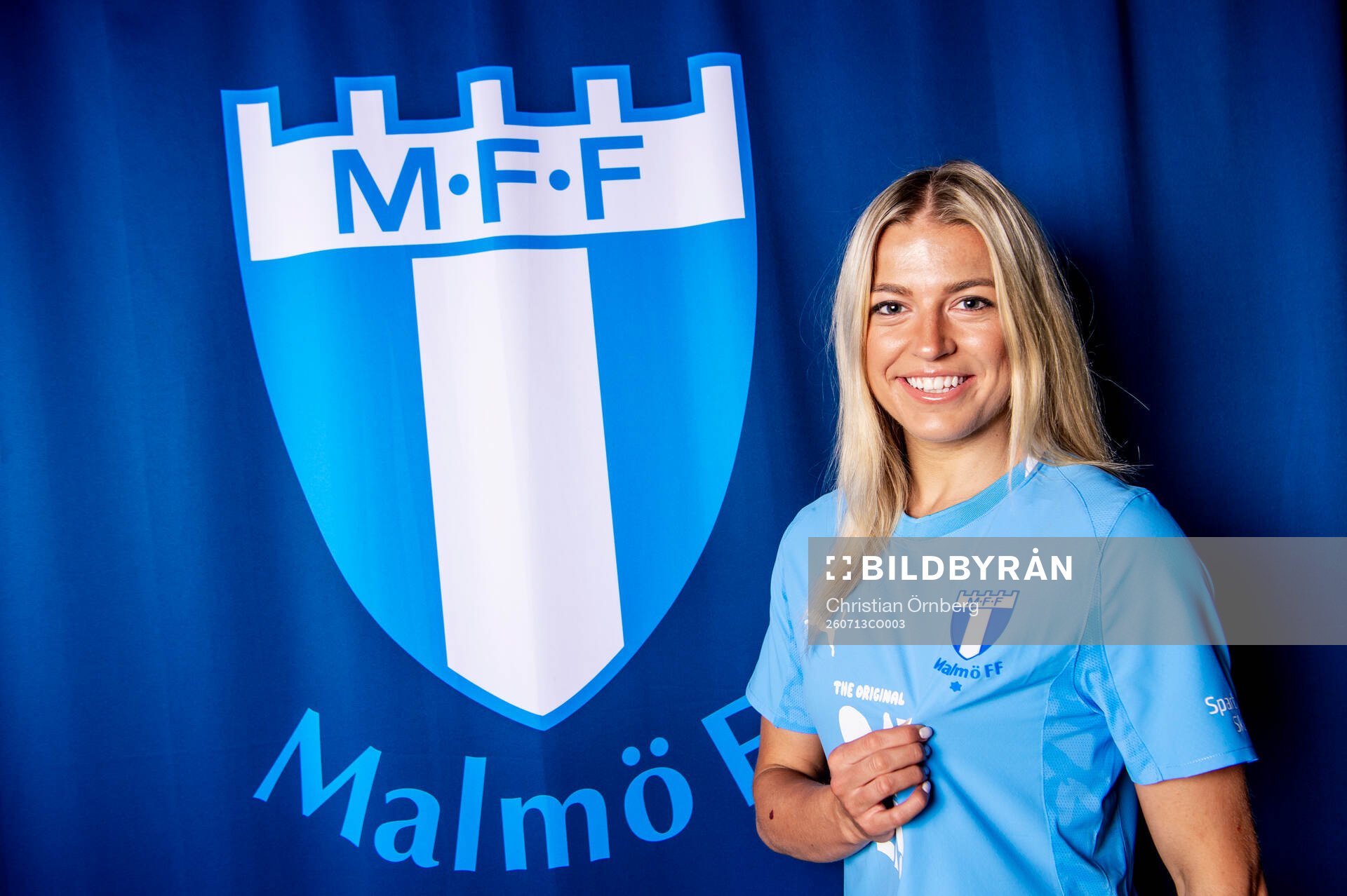 Malmö FF presenterar Charlotte Grant som ny spelare