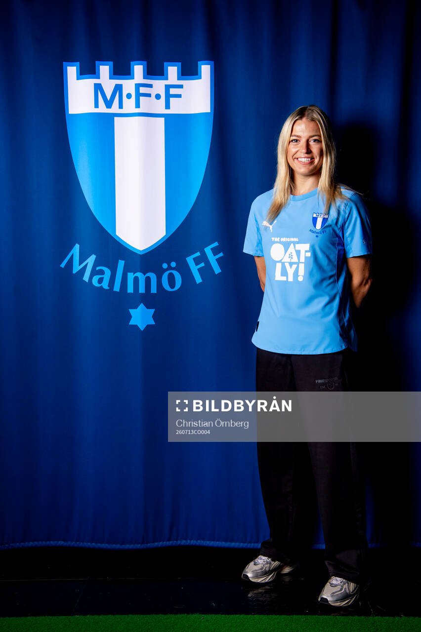 Malmö FF presenterar Charlotte Grant som ny spelare
