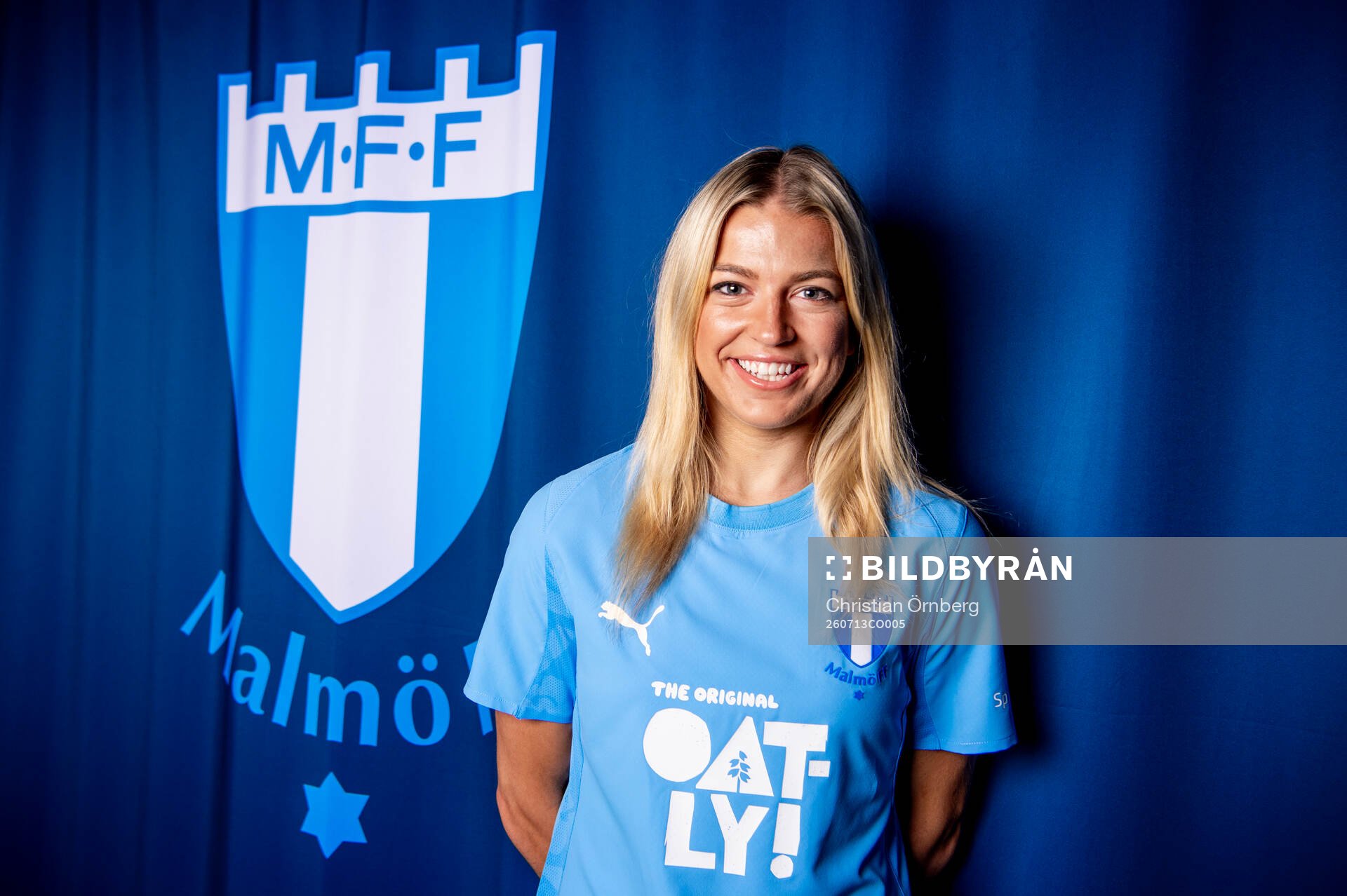 Malmö FF presenterar Charlotte Grant som ny spelare