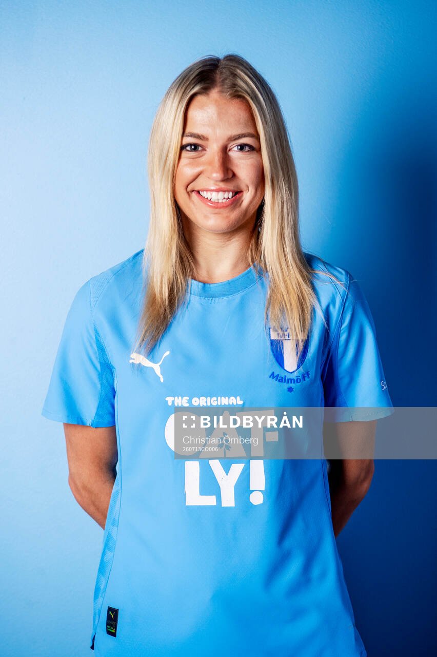 Malmö FF presenterar Charlotte Grant som ny spelare