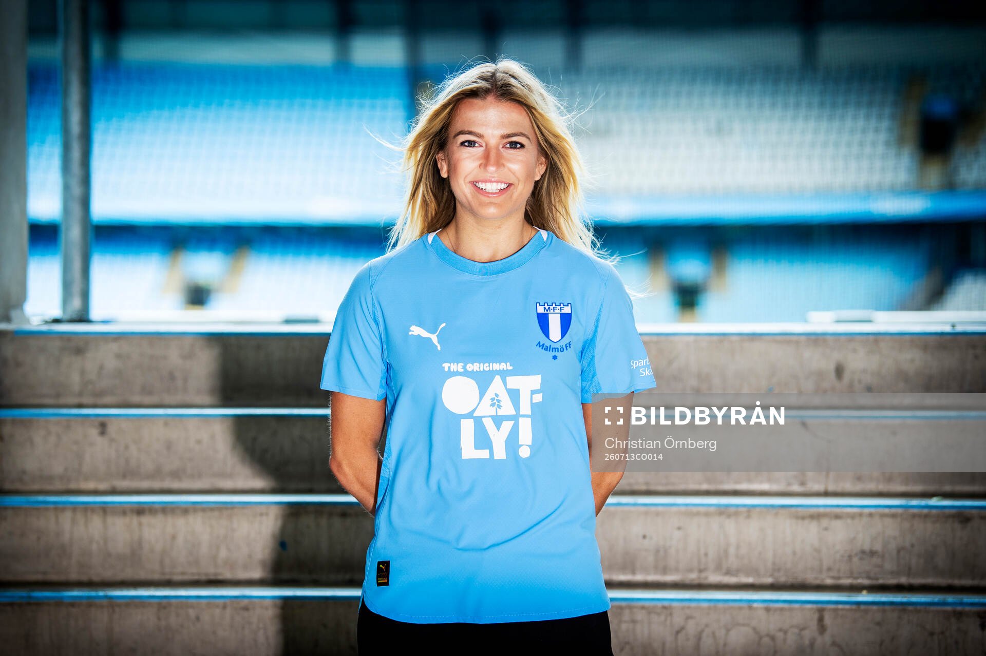Malmö FF presenterar Charlotte Grant som ny spelare