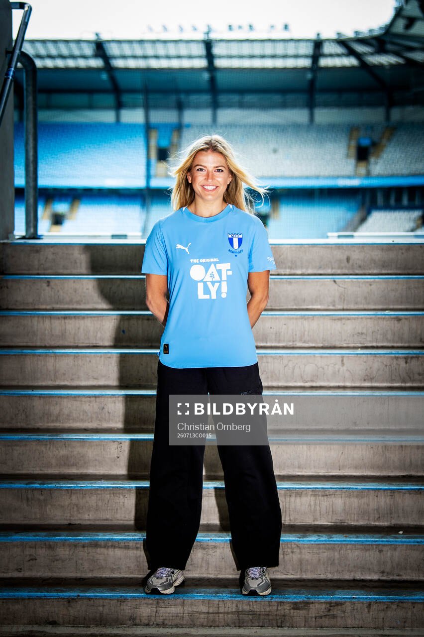Malmö FF presenterar Charlotte Grant som ny spelare