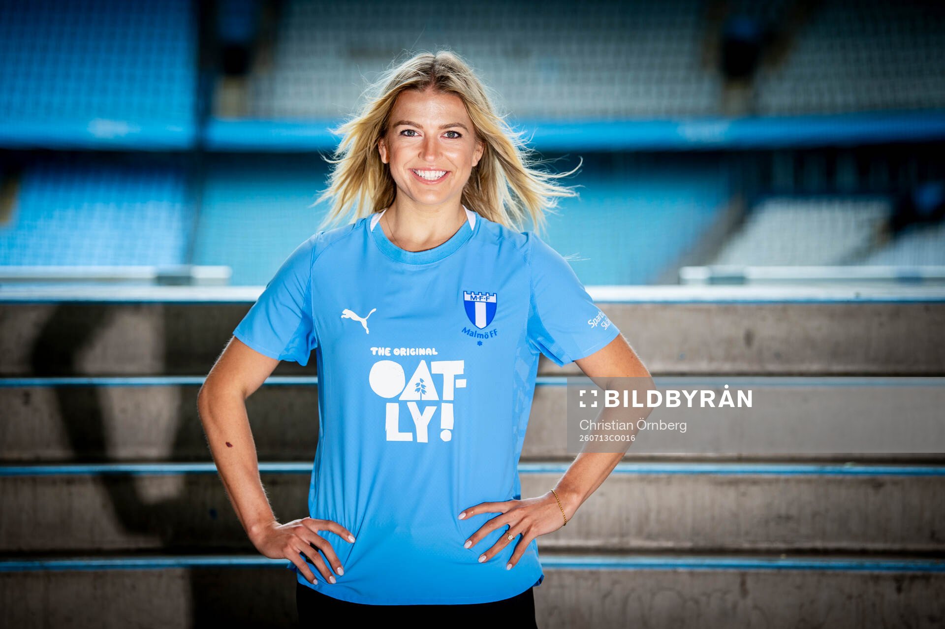 Malmö FF presenterar Charlotte Grant som ny spelare