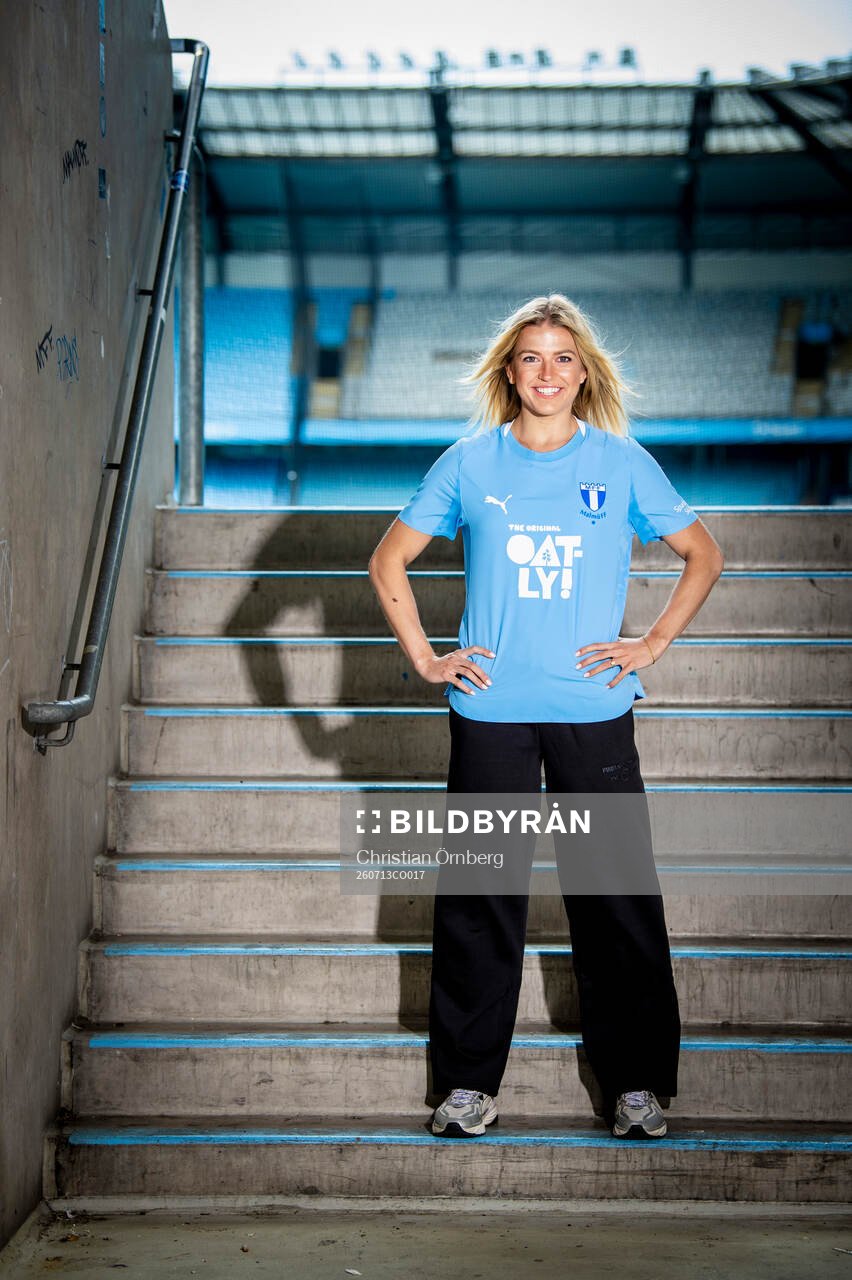 Malmö FF presenterar Charlotte Grant som ny spelare