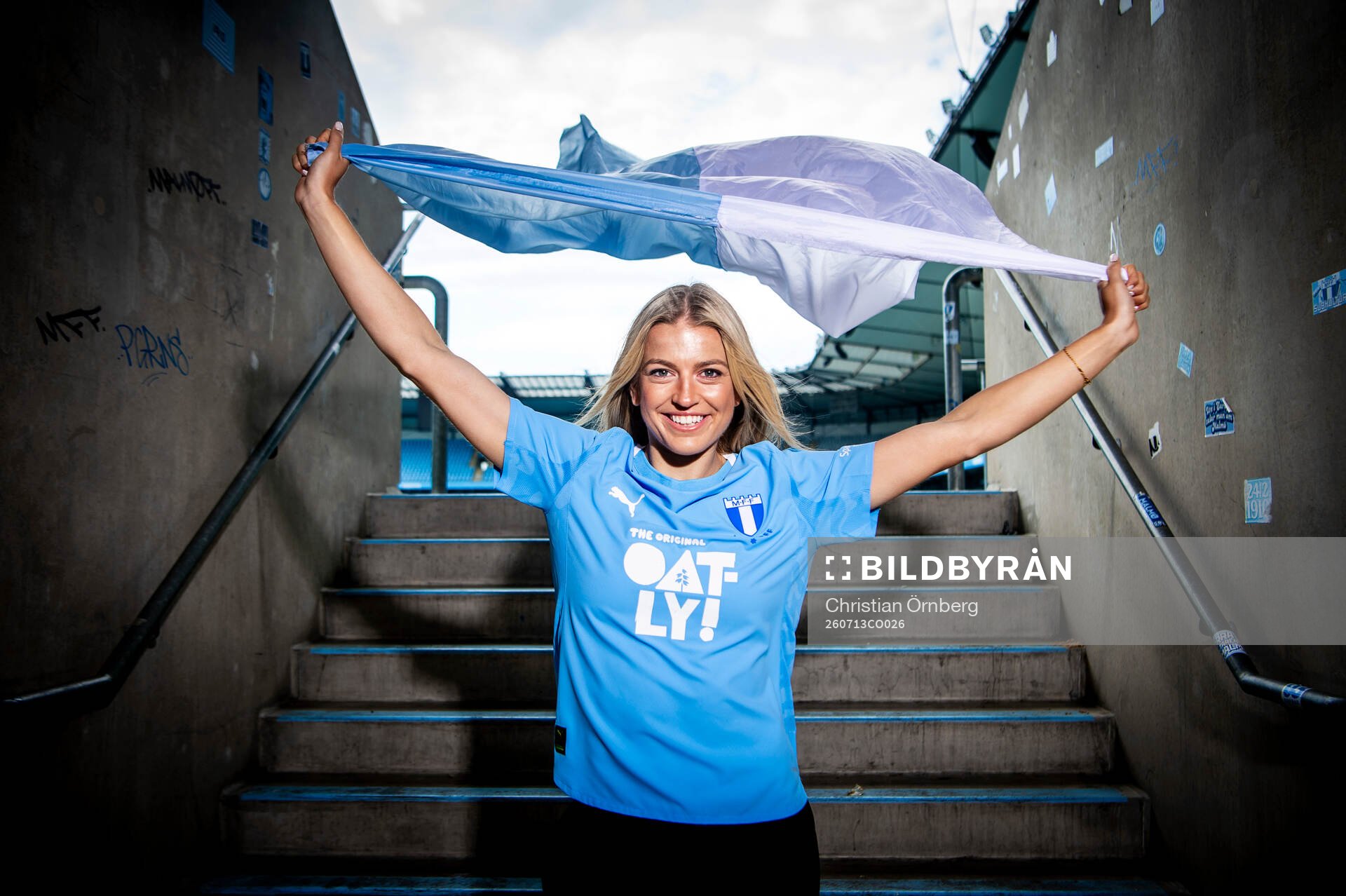 Malmö FF presenterar Charlotte Grant som ny spelare