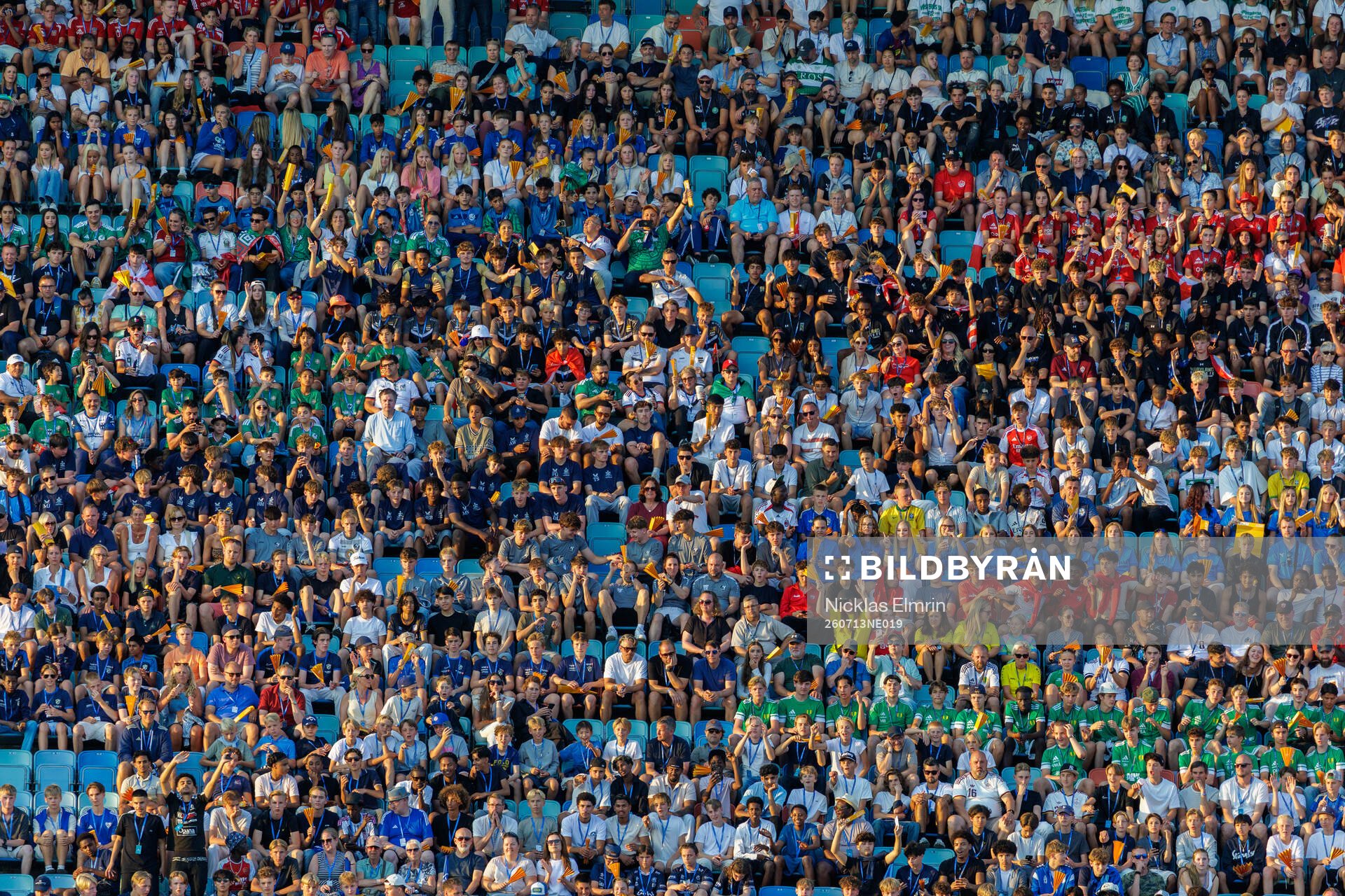 under invigningen av Gothia Cup