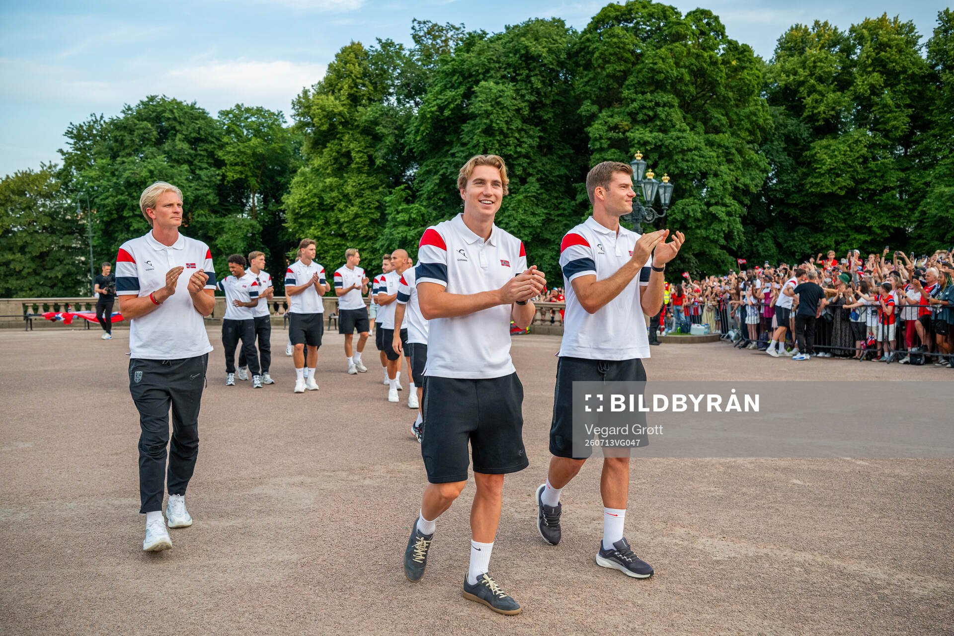 Morten Thorsby, Kristian Thorstvedt and Alexander Sørloth
