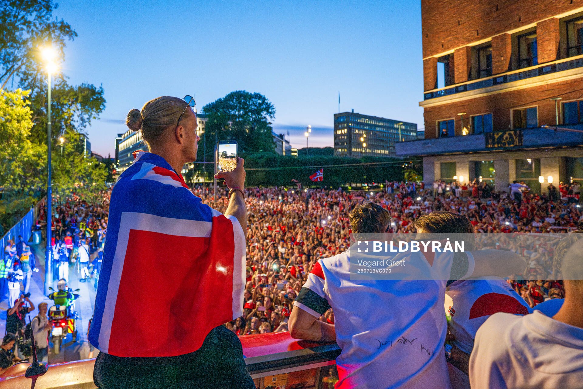 Goalkeeper Ørjan Håskjold Nyland of Norway at a team