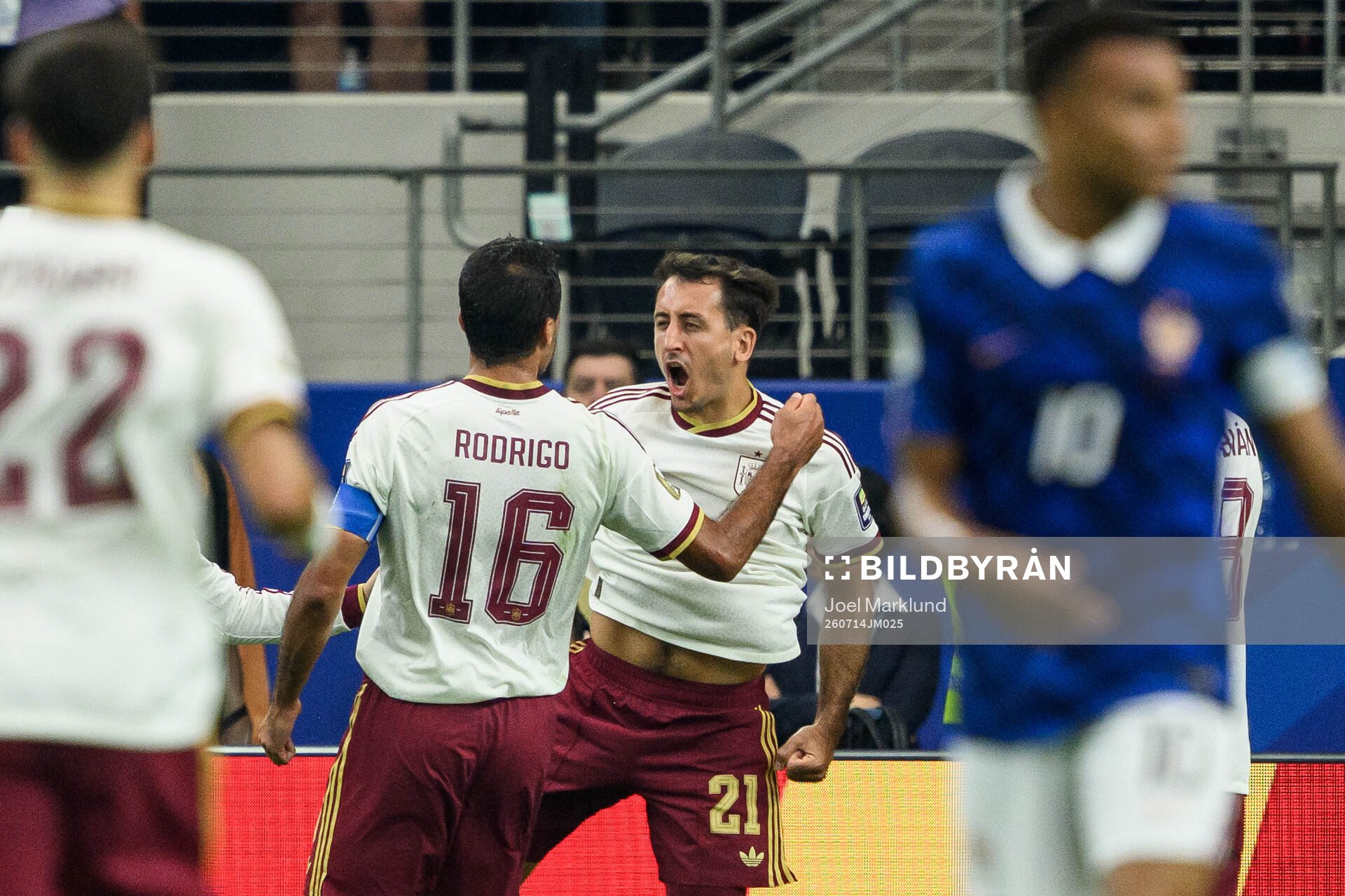 Mikel Oyarzabal of Spain celebrates