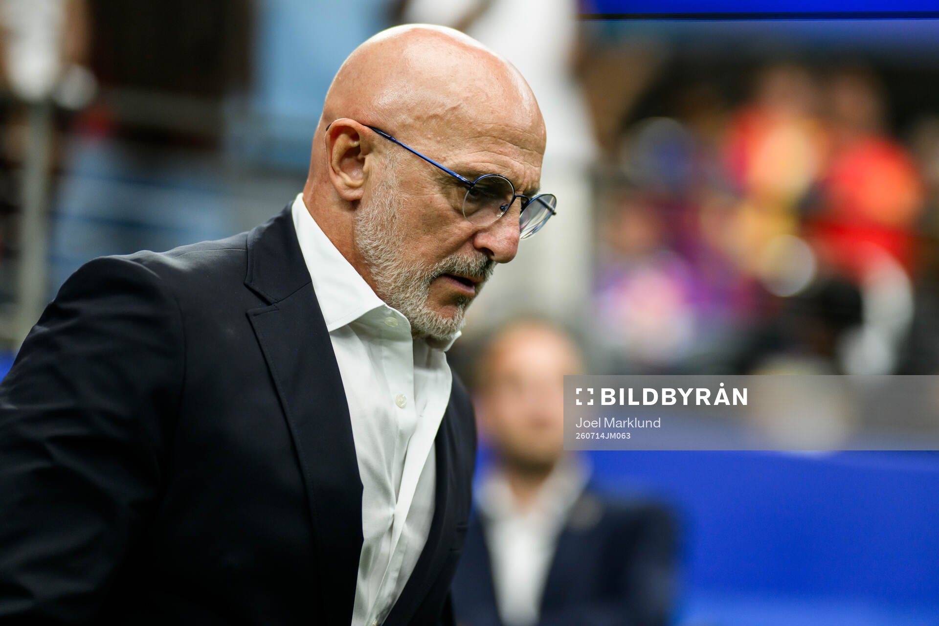 Head coach Luis De La Fuente Castillo of Spain