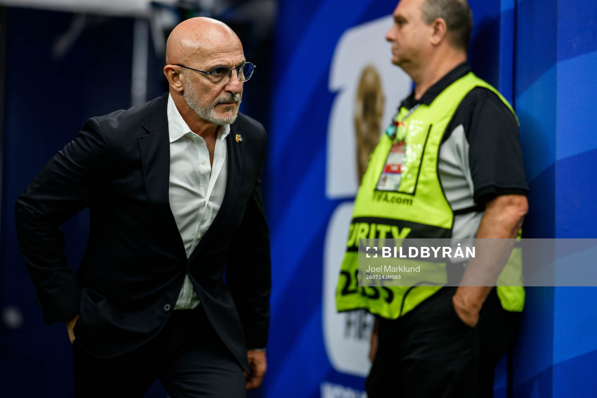 Head coach Luis De La Fuente Castillo of Spain