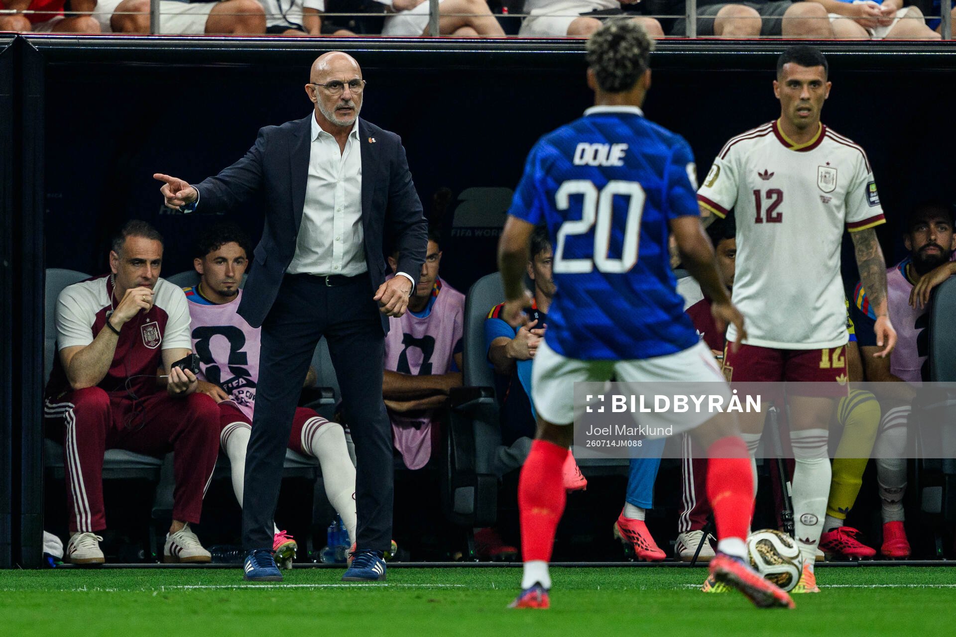 Head coach Luis De La Fuente Castillo of Spain