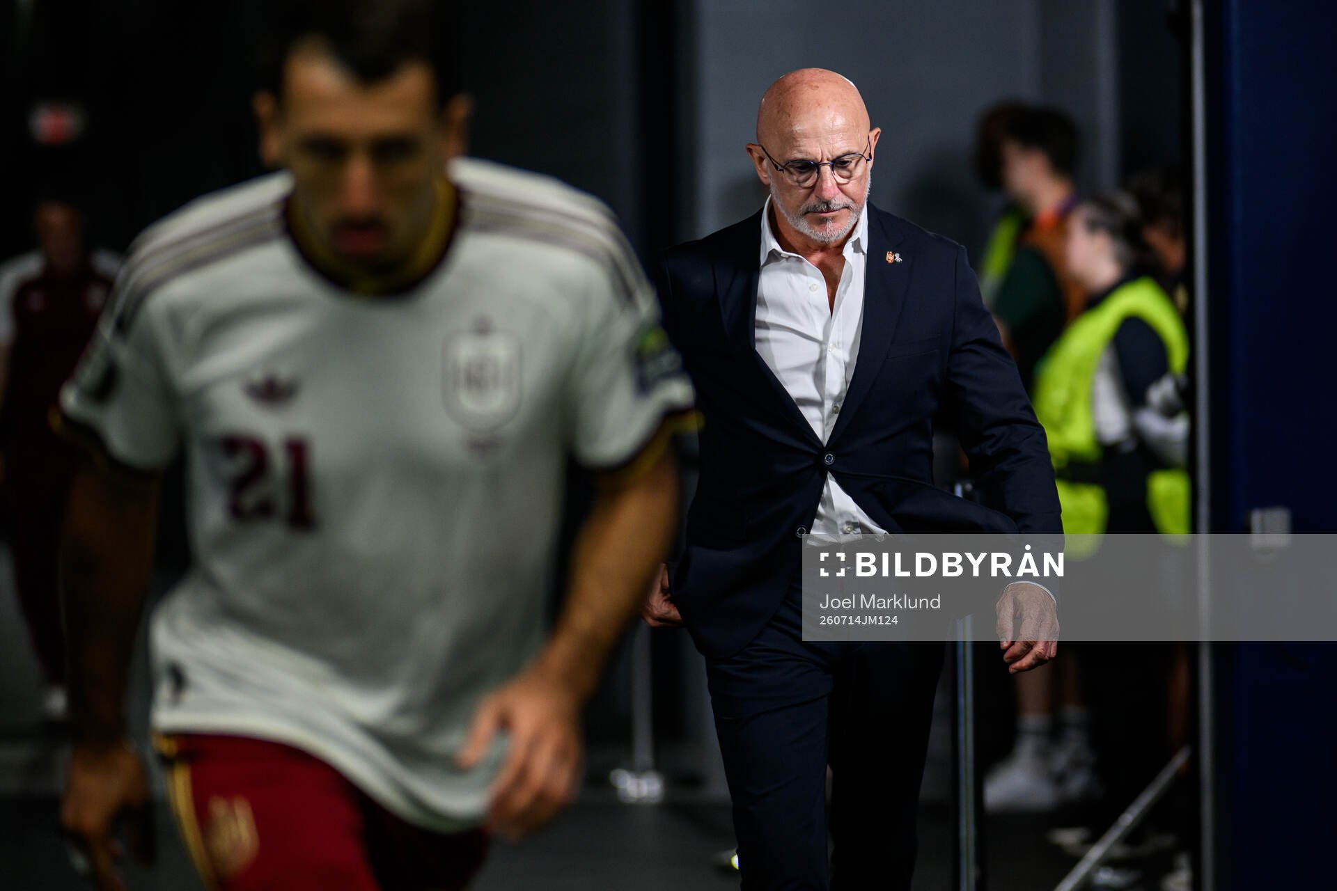 Head coach Luis De La Fuente Castillo of Spain  the FIFA