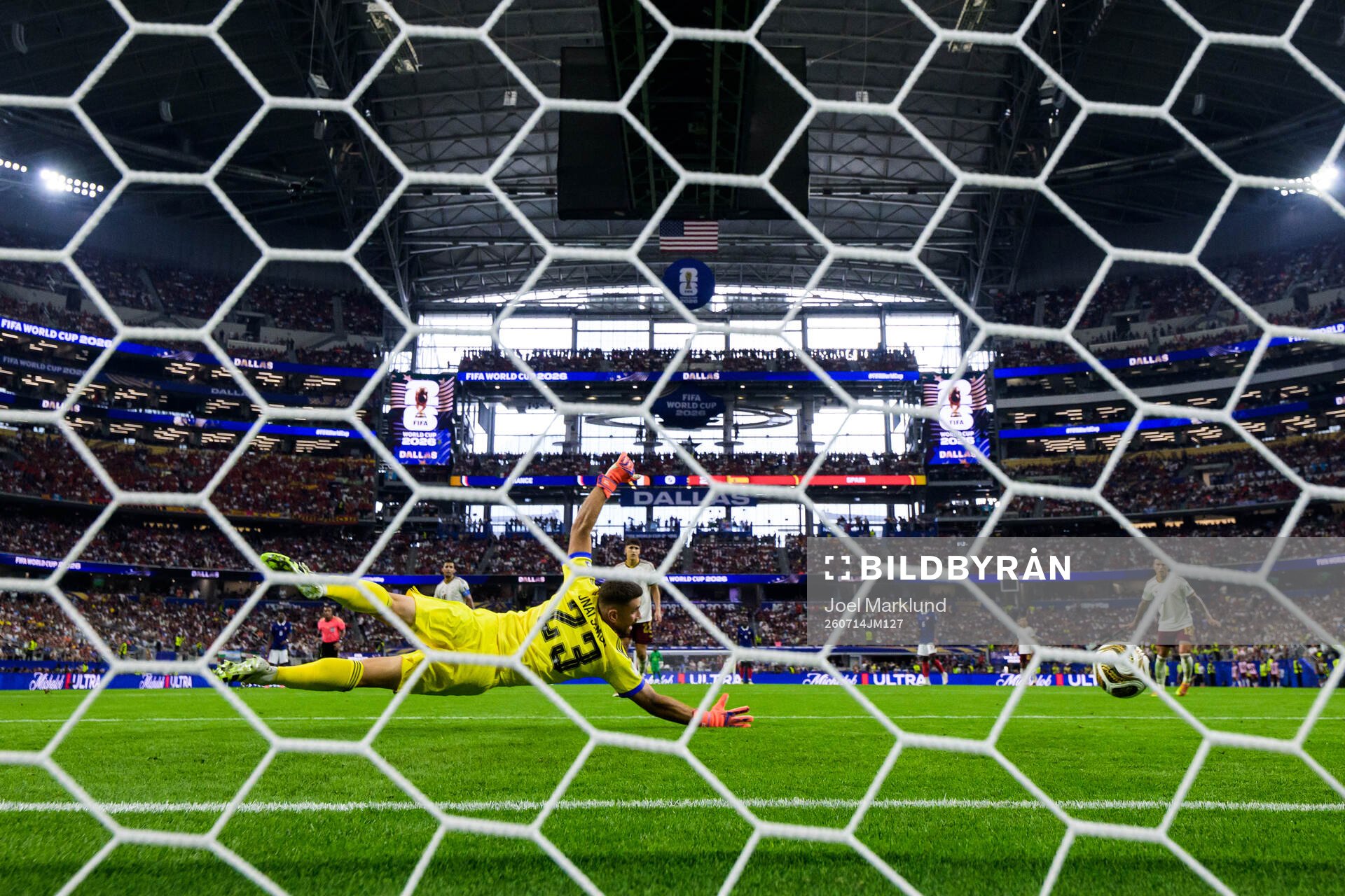 Goalkeeper Unai Simon of Spain