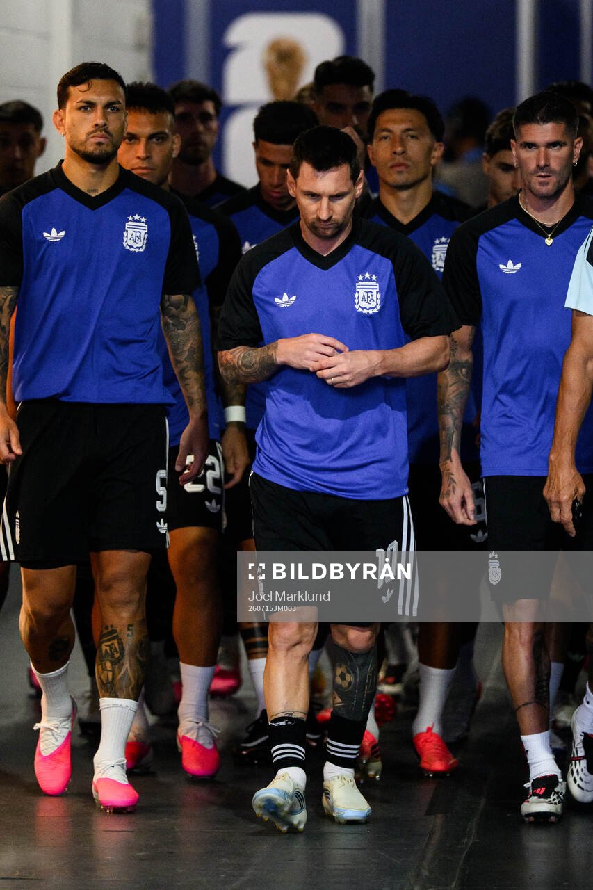 Lionel Messi of Argentina