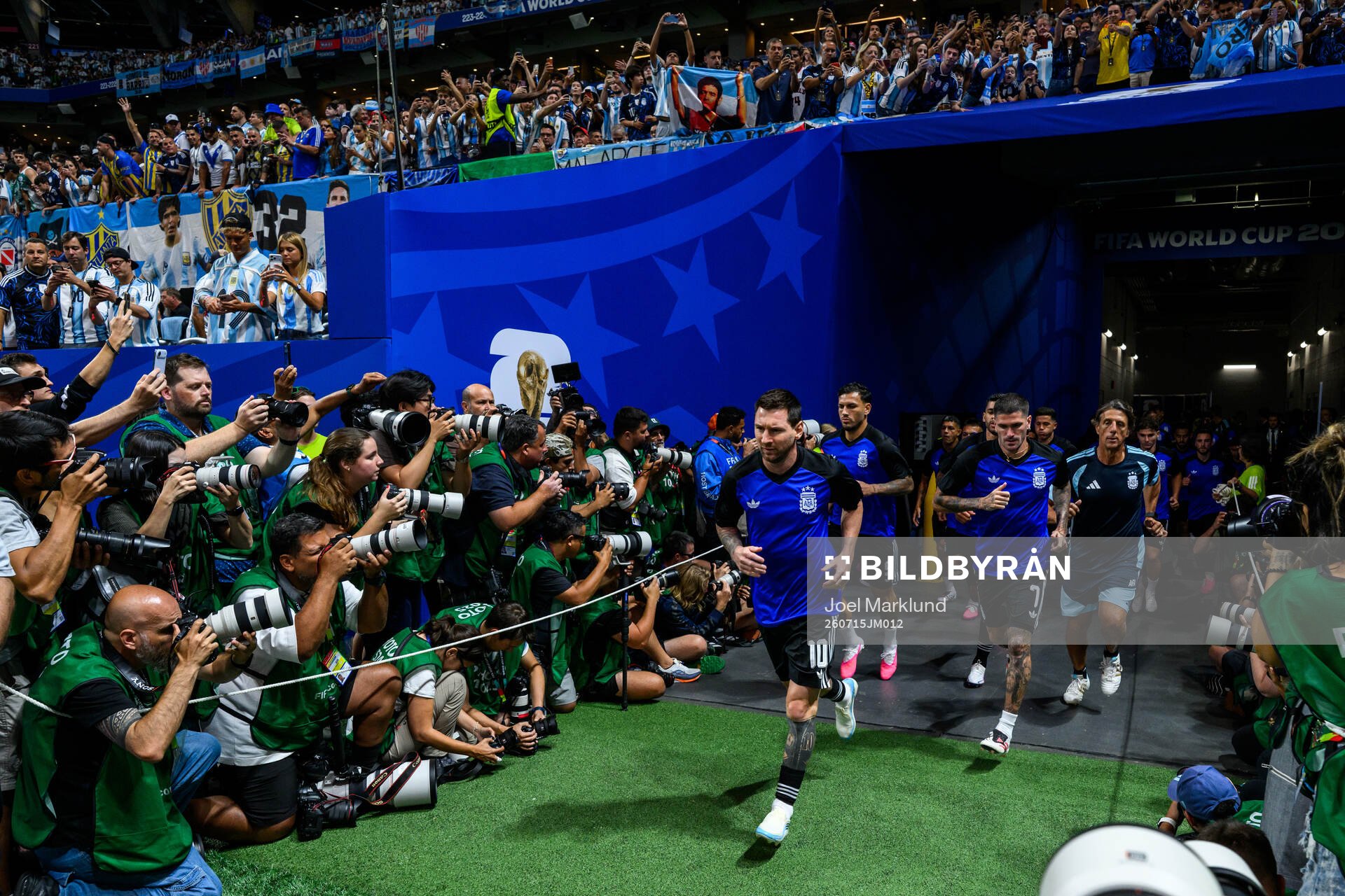 Lionel Messi of Argentina