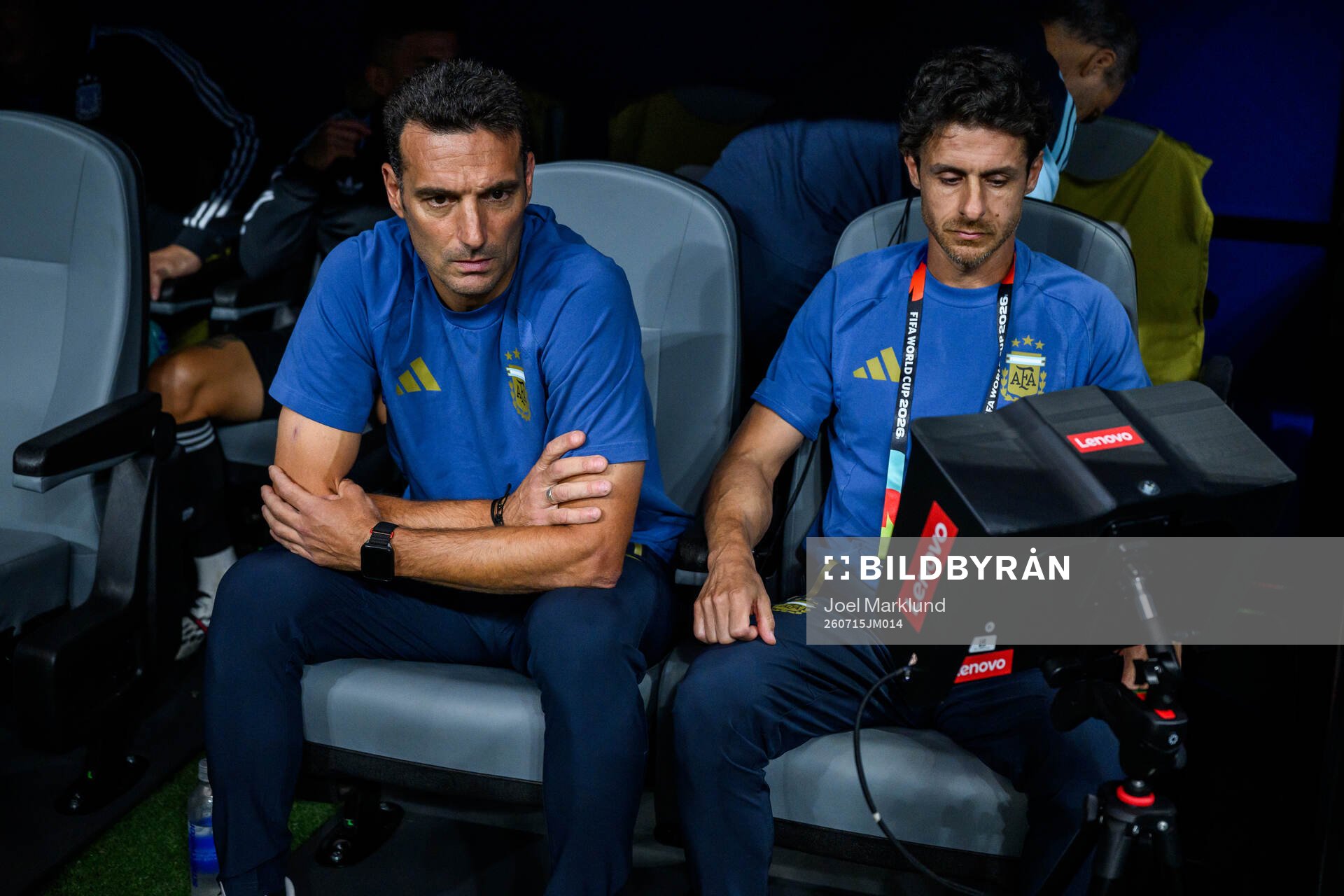 Head coach Lionel Sebastián Scaloni of Argentina