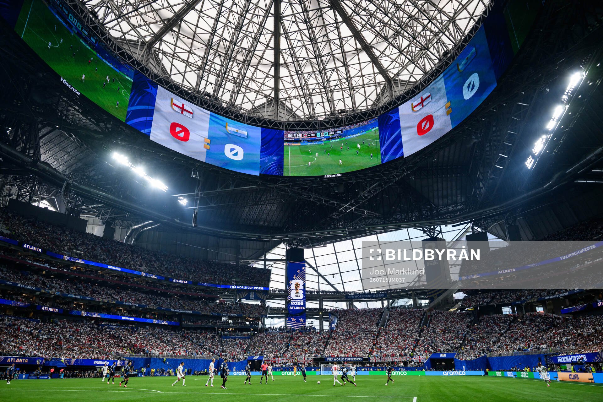 general view of Atlanta Stadium