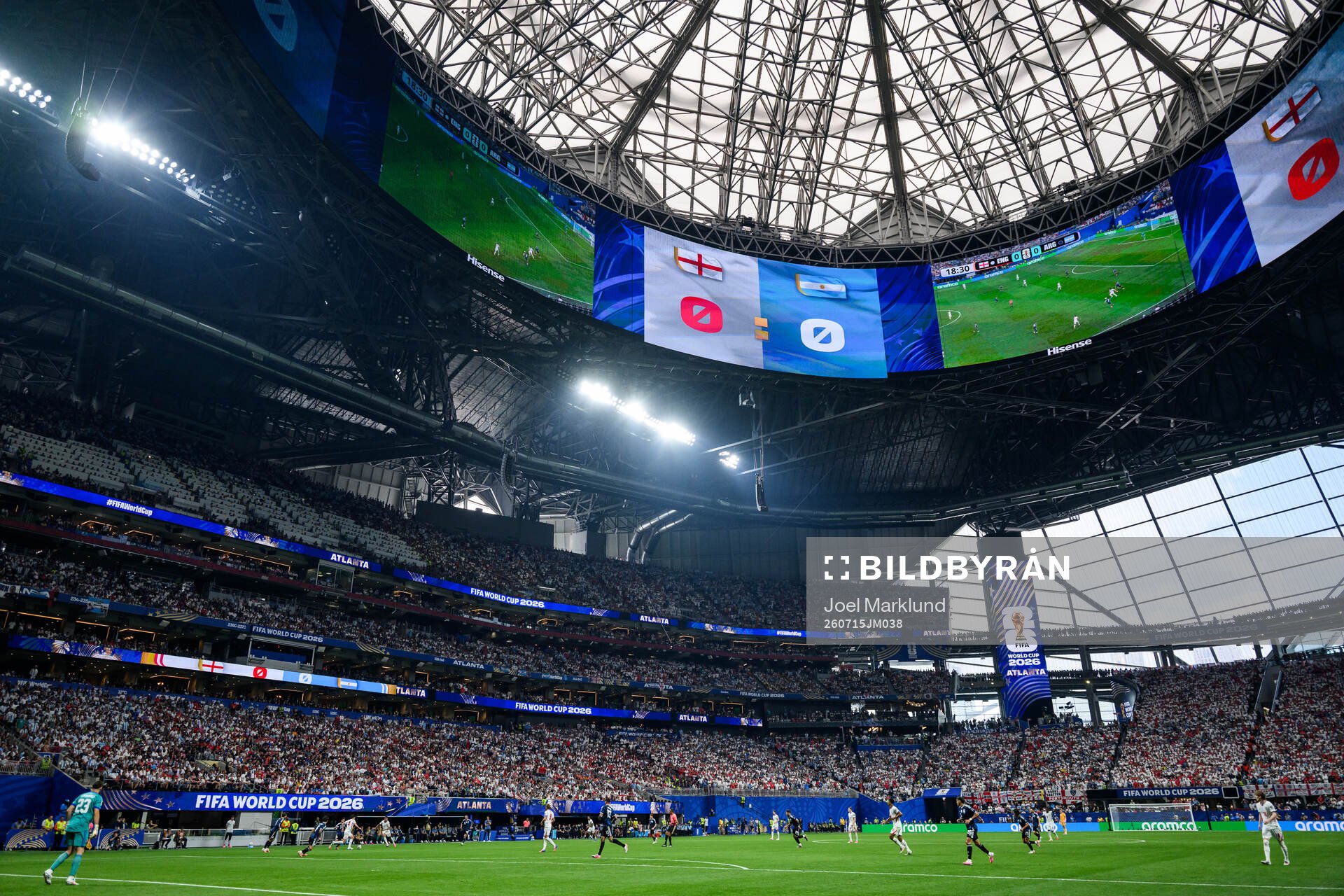 General view of Atlanta Stadium