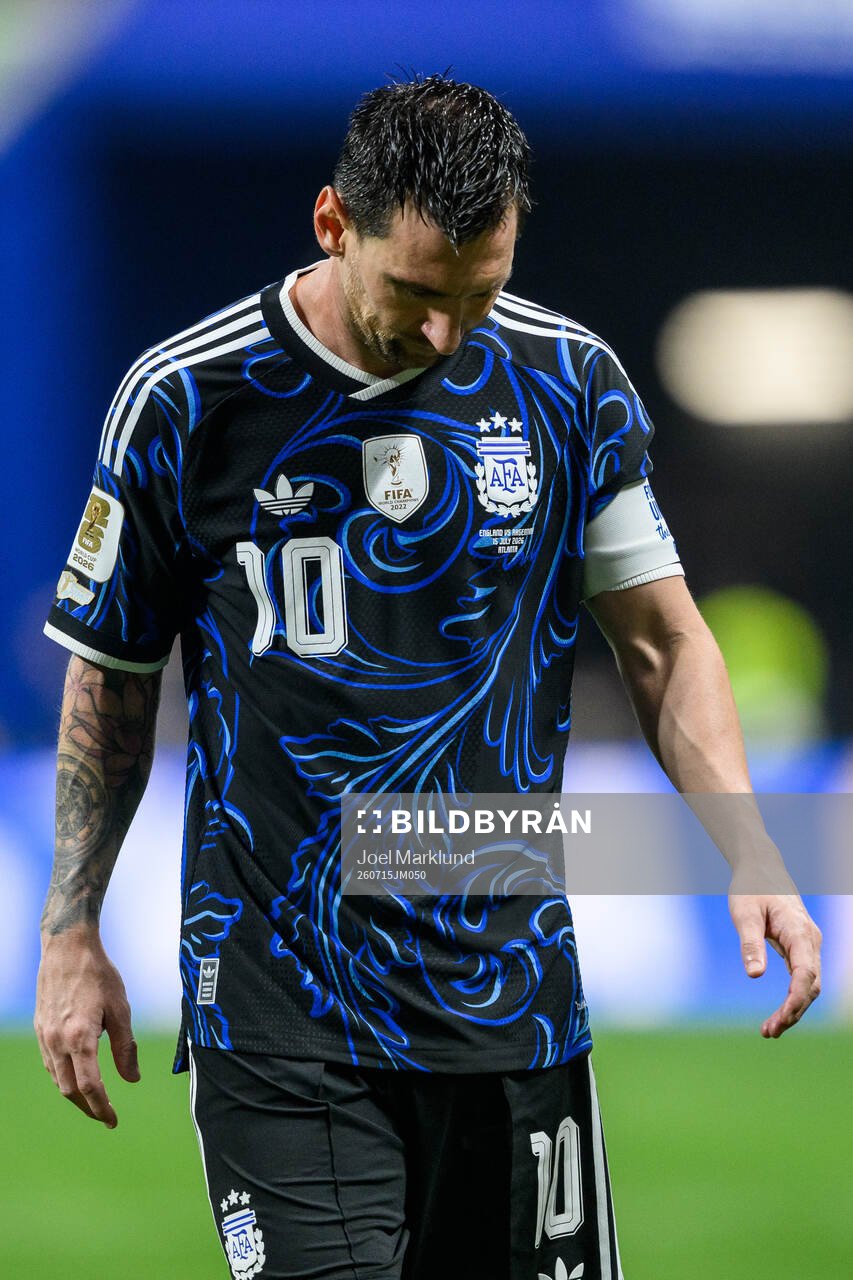 Lionel Messi of Argentina