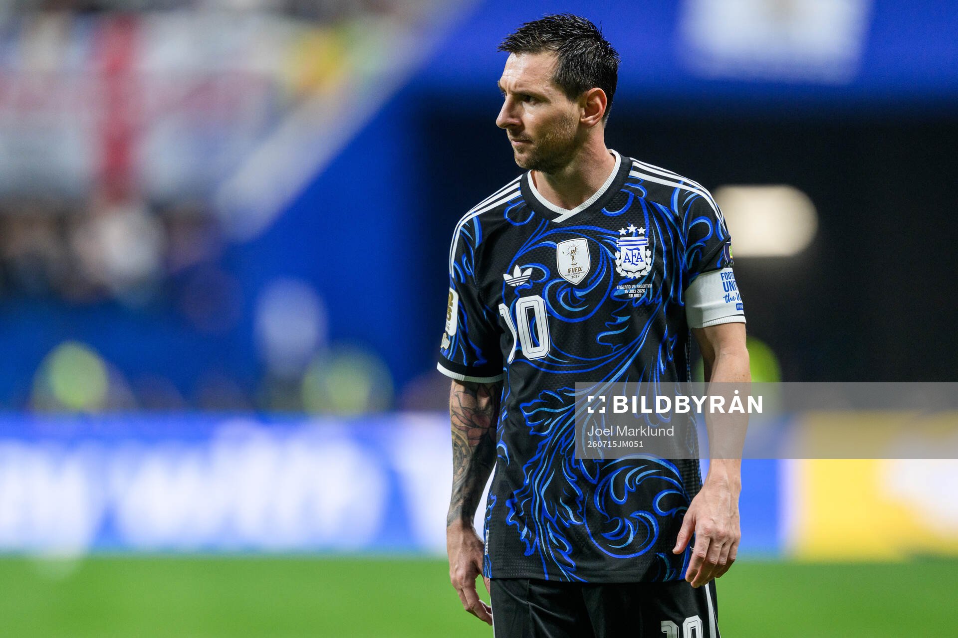 Lionel Messi of Argentina