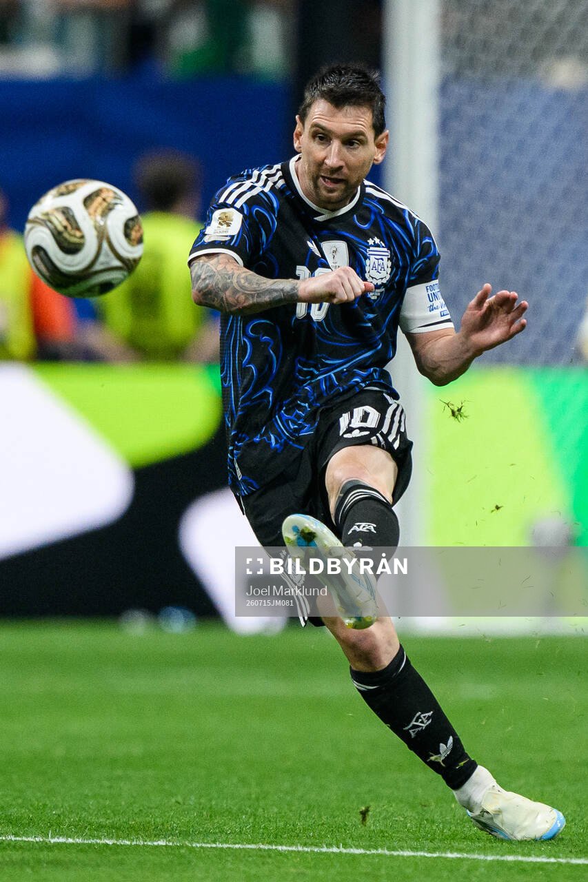 Lionel Messi of Argentina