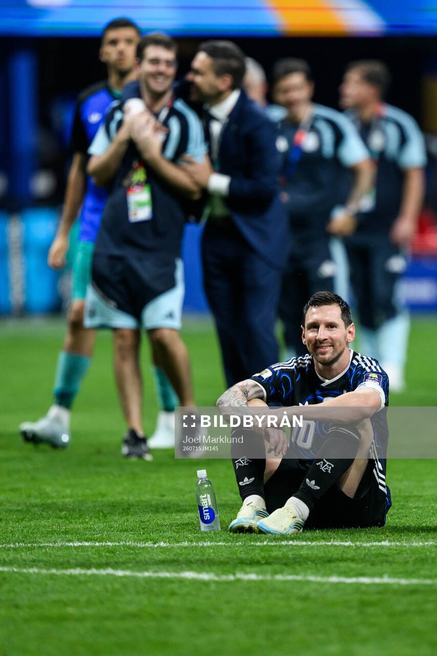 Lionel Messi of Argentina