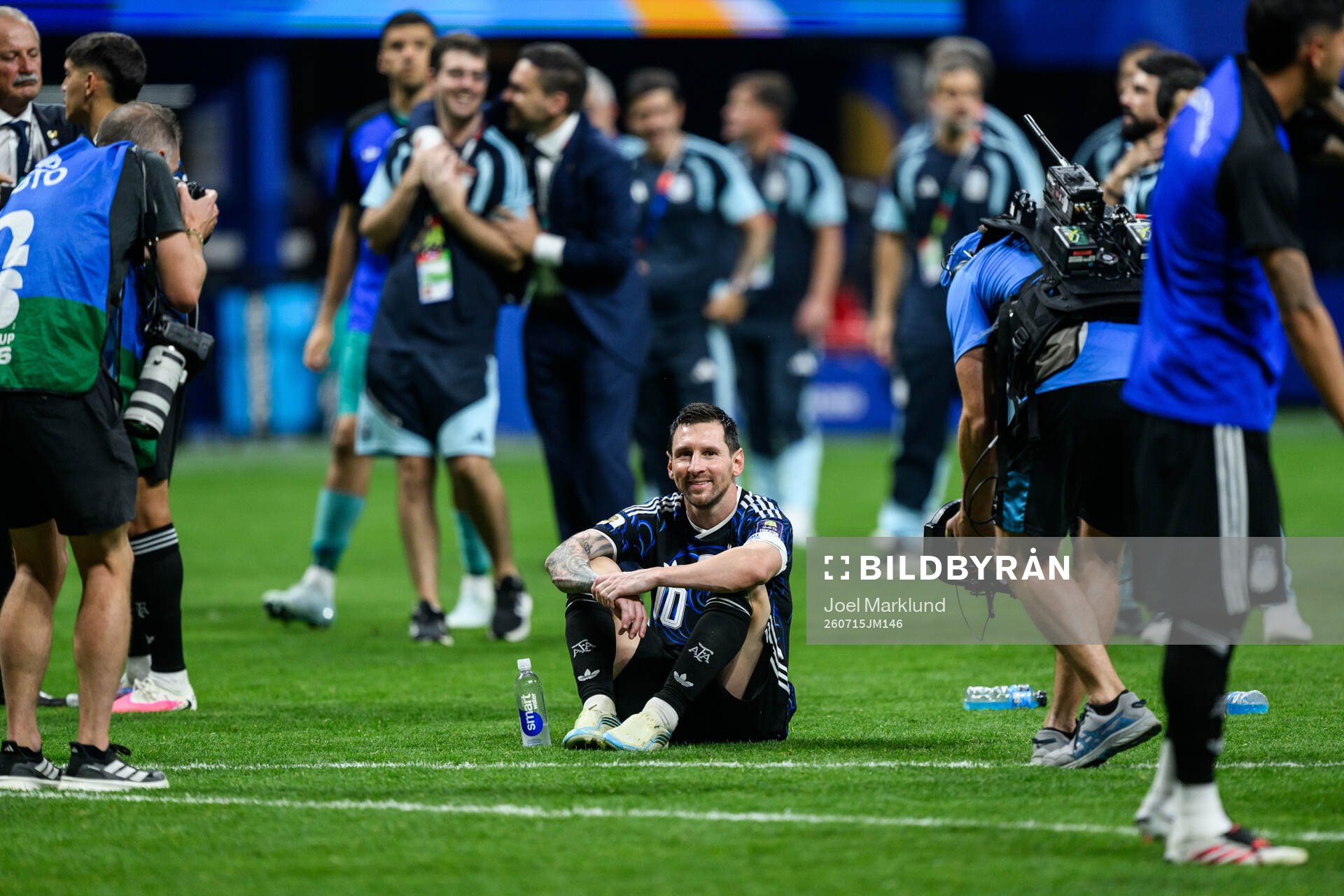 Lionel Messi of Argentina