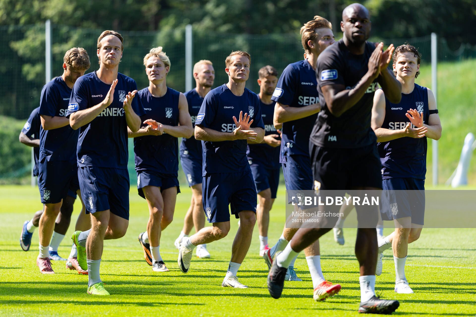 IFK Göteborgs August Erlingmark och Sam Larsson