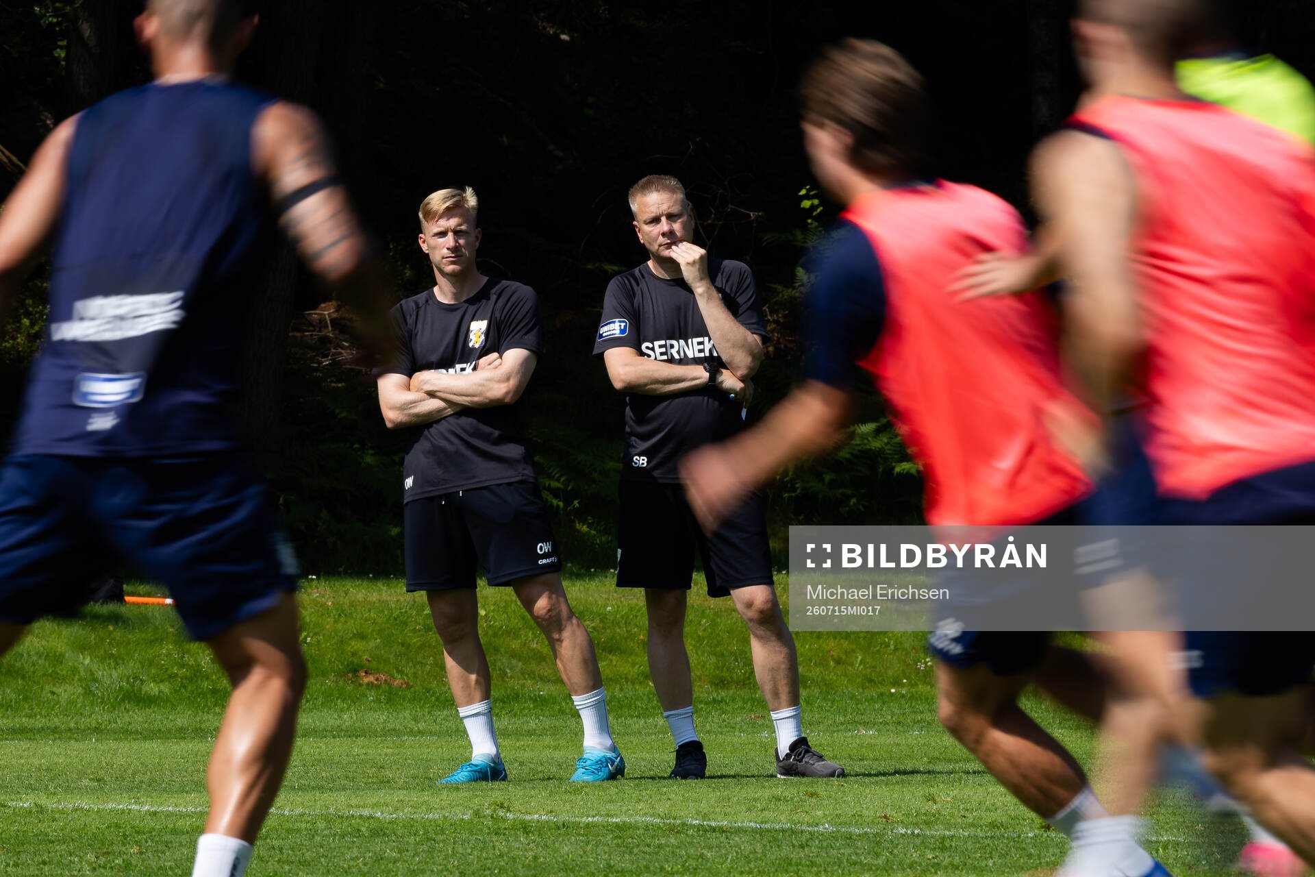 IFK Göteborgs assisterande tränare Oscar Wendt och