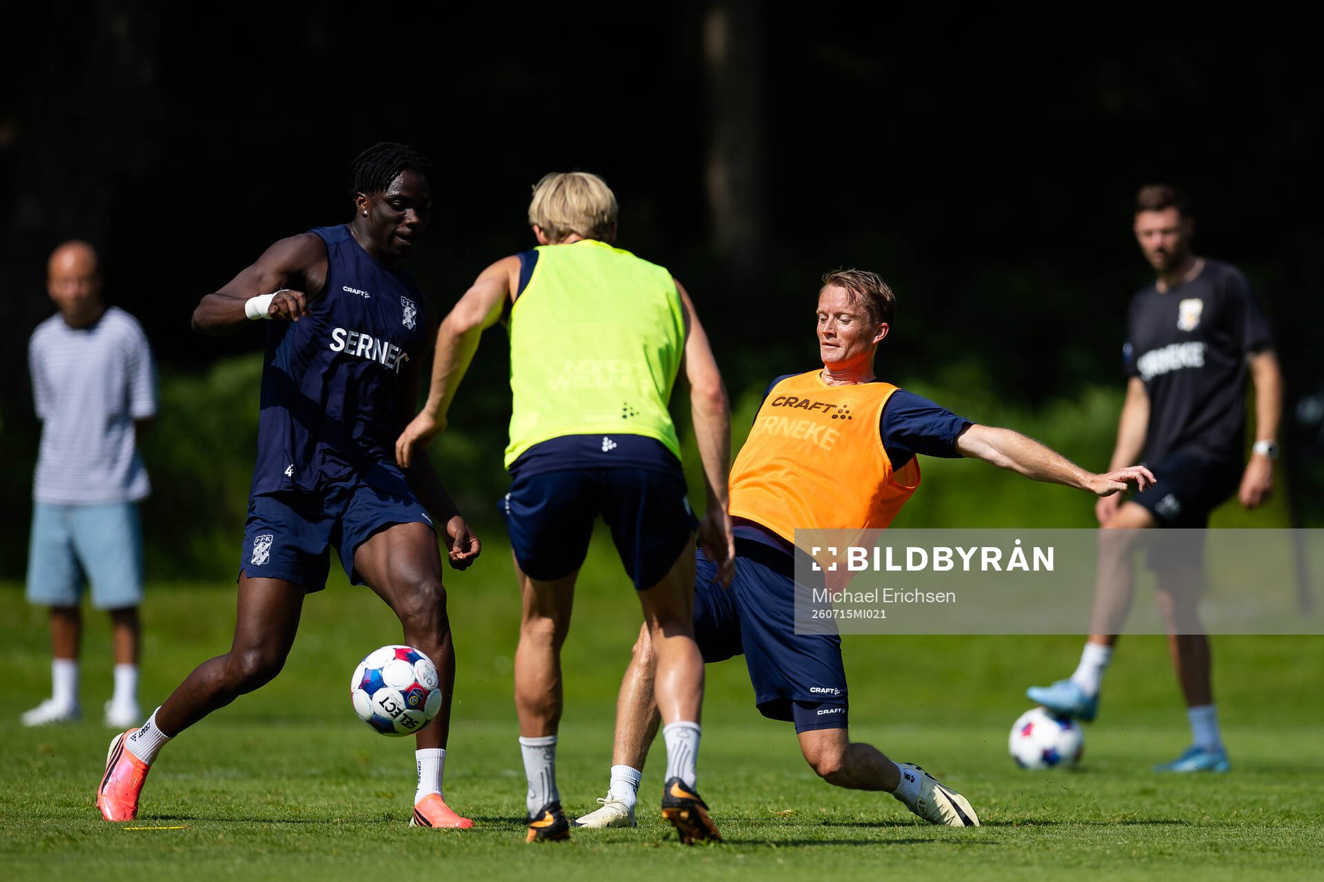IFK Göteborgs Rockson Yeboah och Sam Larsson