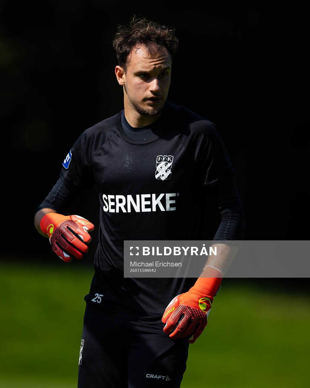 IFK Göteborgs målvakt Elis Bishesari