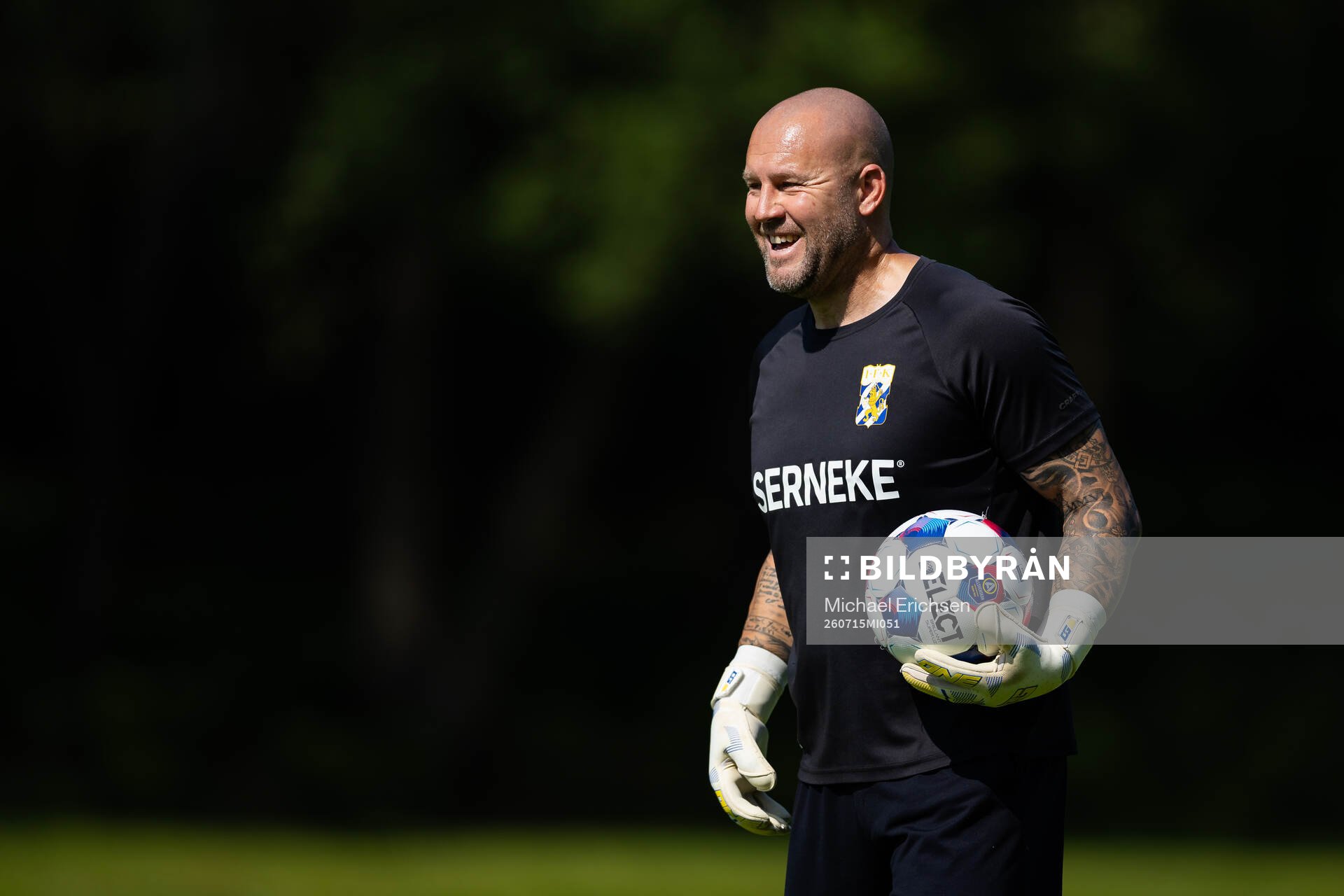 IFK Göteborgs målvaktstränare Lee Baxter