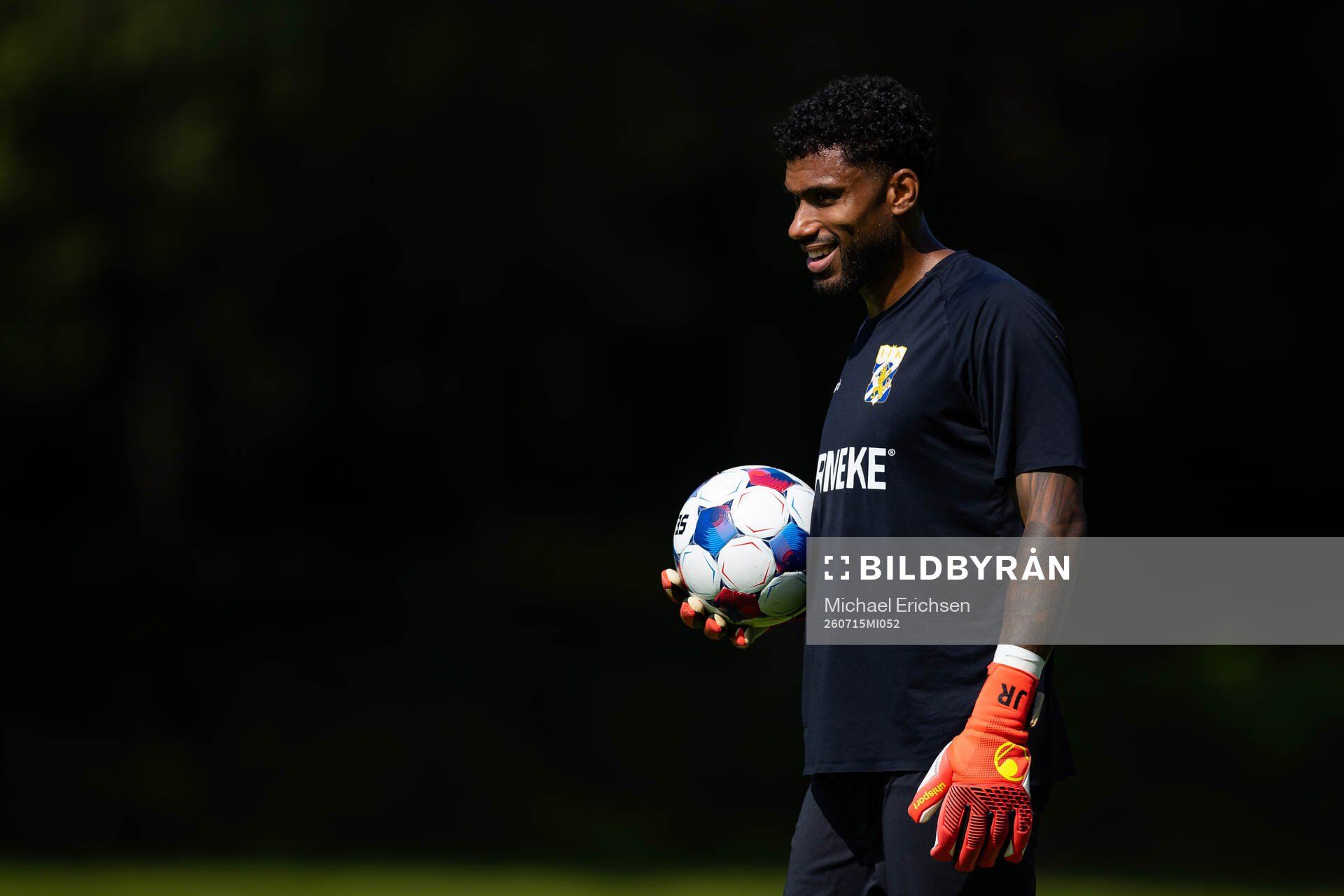 IFK Göteborgs målvakt Jonathan Rasheed