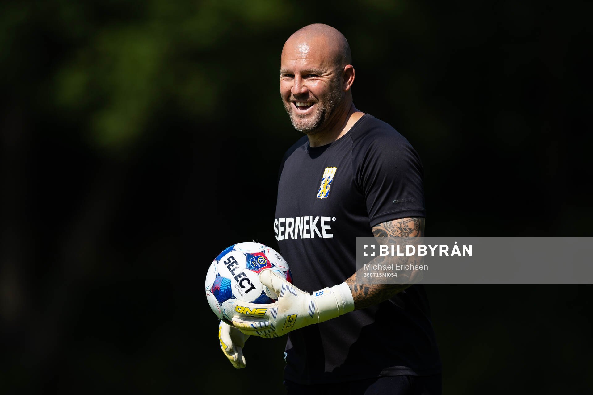 IFK Göteborgs målvaktstränare Lee Baxter