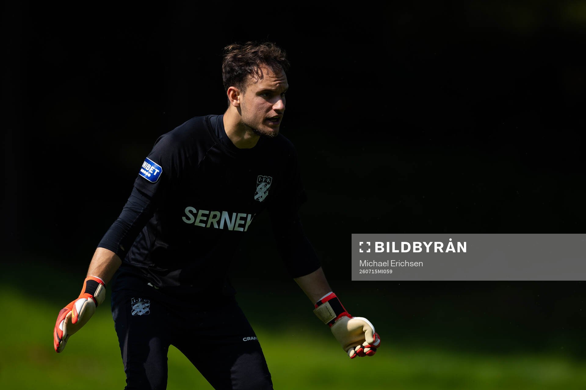 IFK Göteborgs målvakt Elis Bishesari