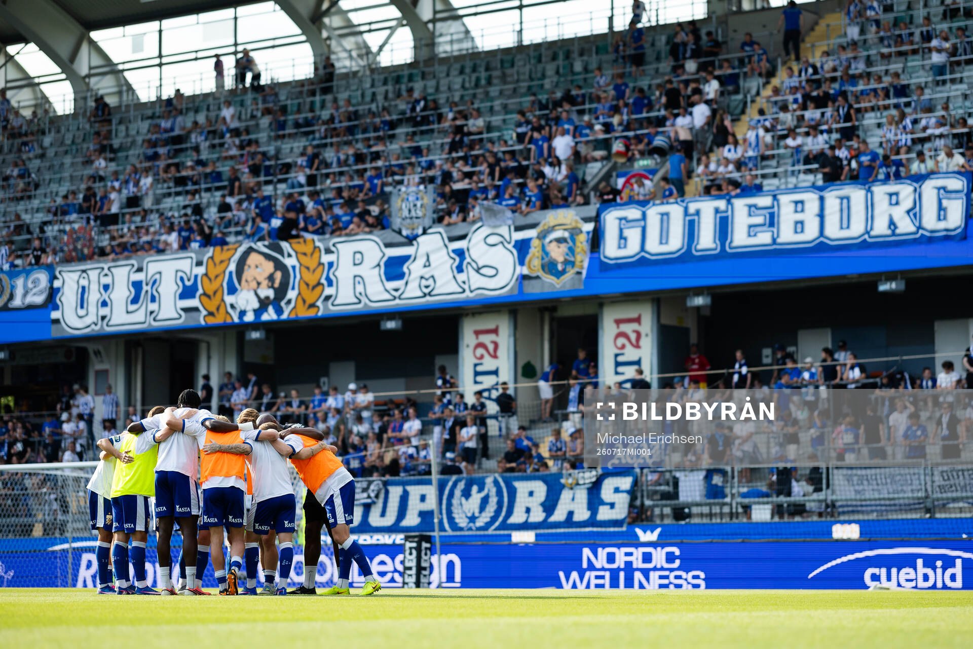 IFK Göteborgs spelare samlade
