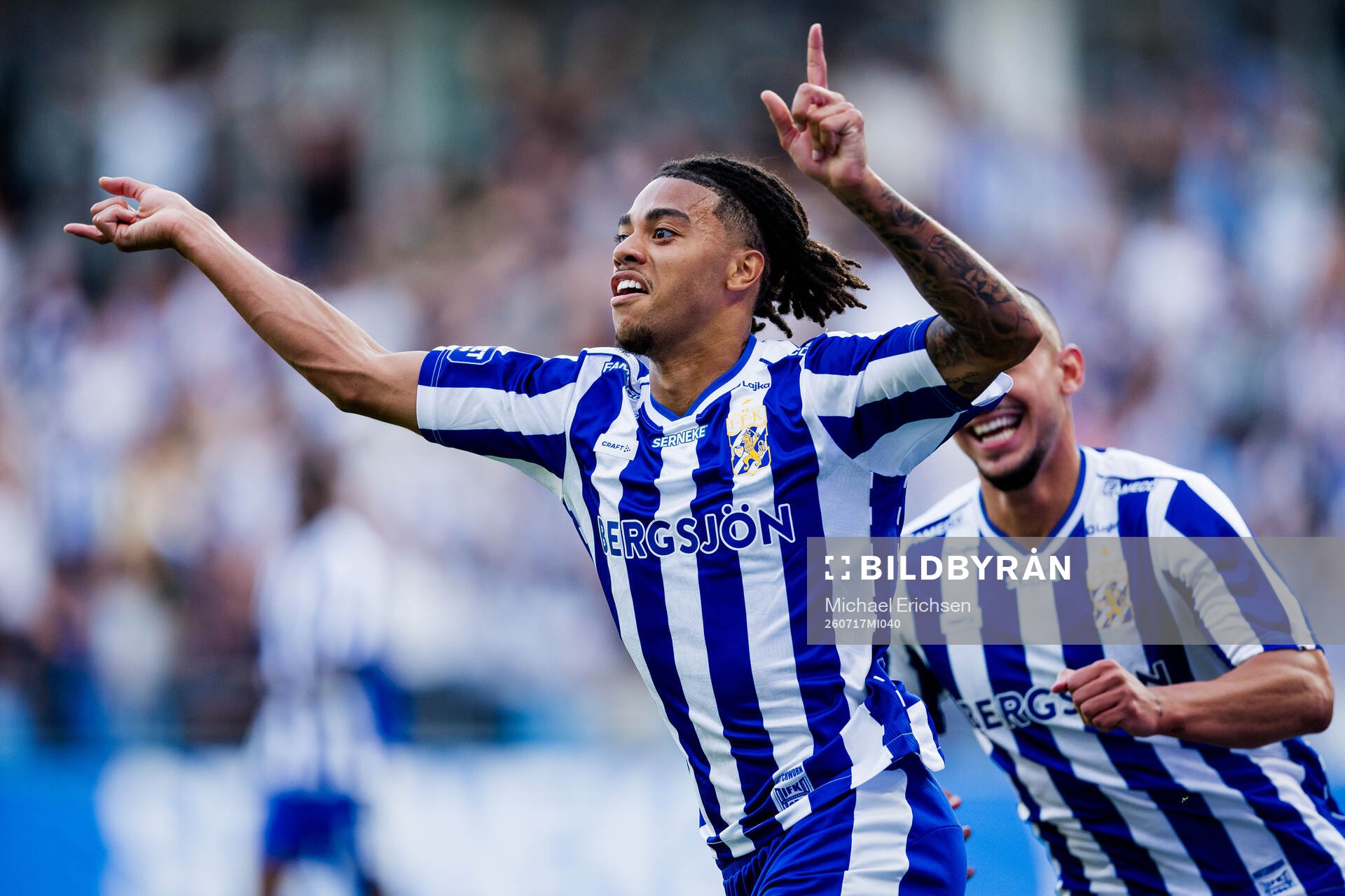 IFK Göteborgs Sebastian Clemmensen jublar