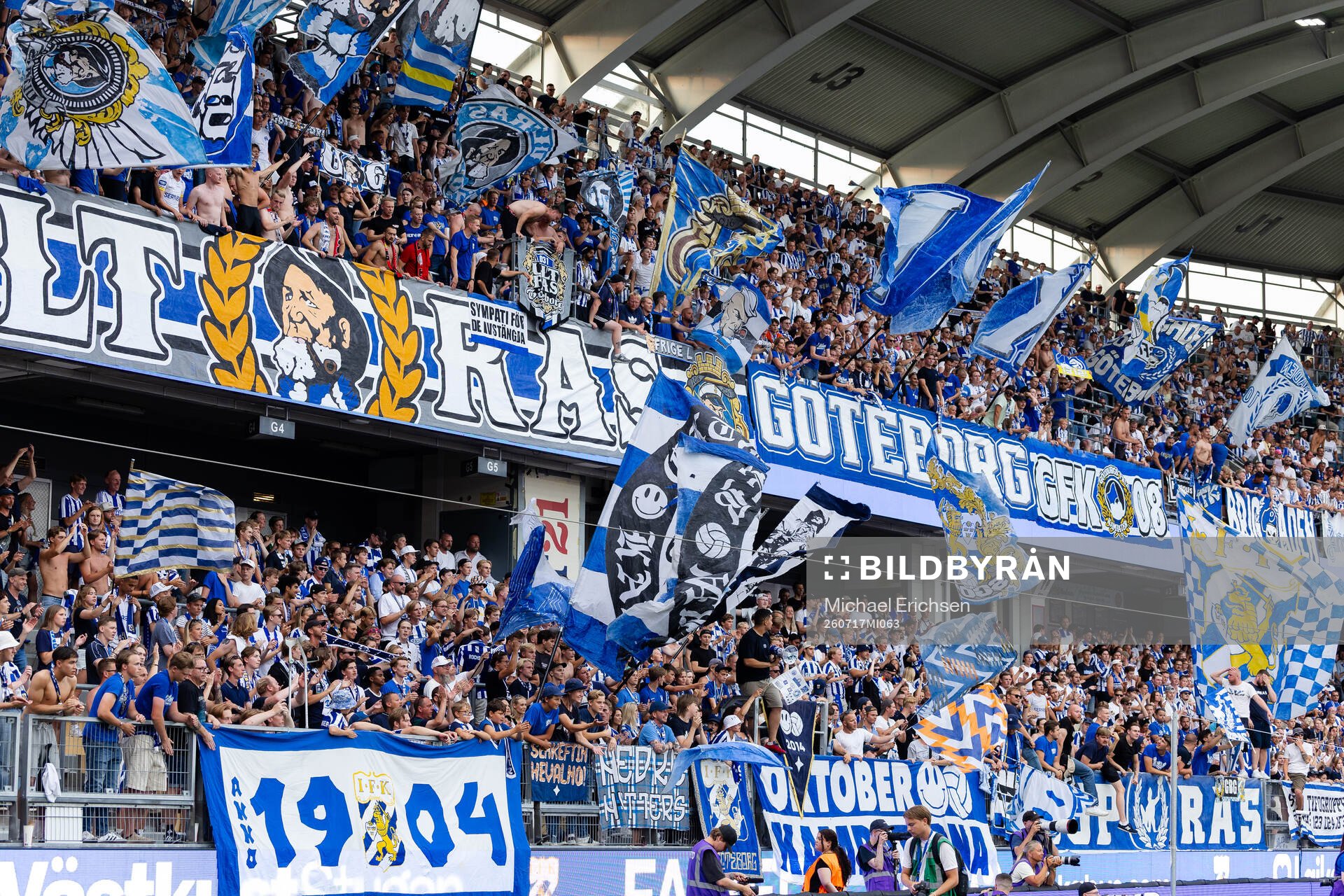 under fotbollsmatchen i Allsvenskan mellan IFK Göteborg