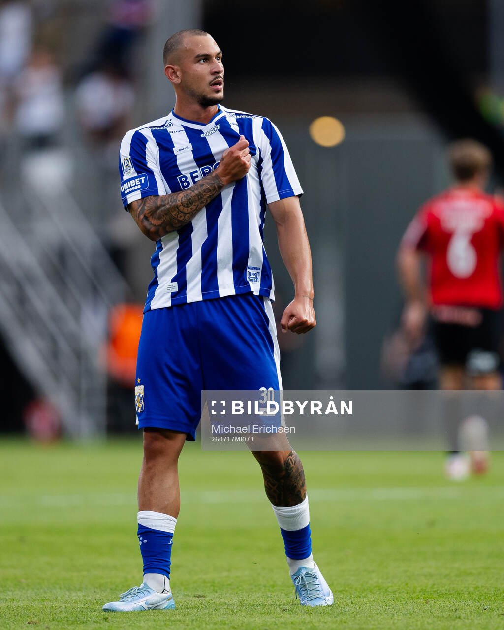 IFK Göteborgs Tiago Coimbra jublar