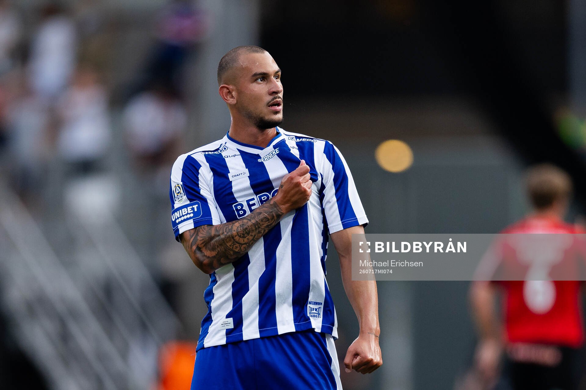 IFK Göteborgs Tiago Coimbra jublar