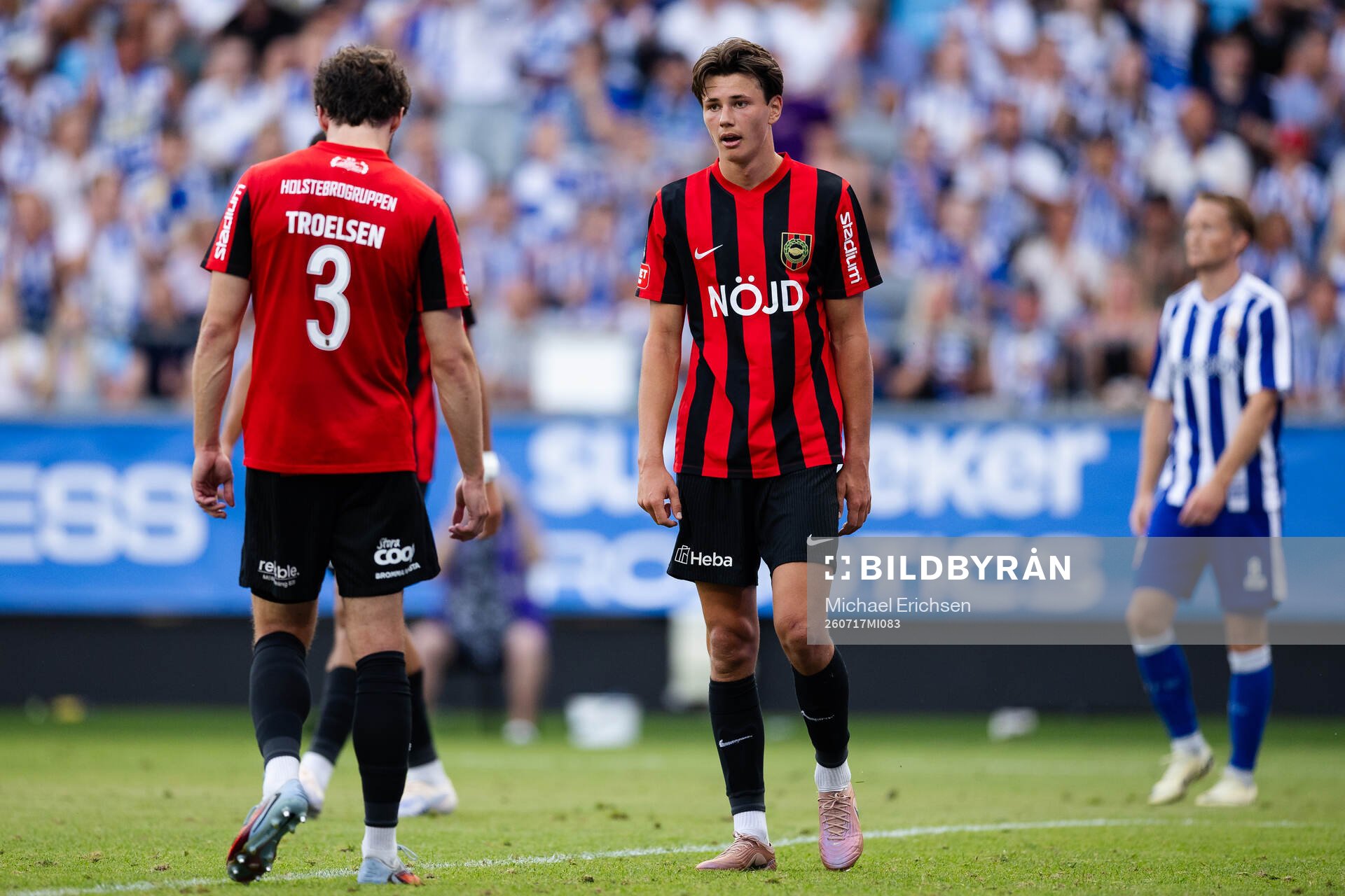 Brommapojkarnas Andreas Troelsen och Oskar Cotton
